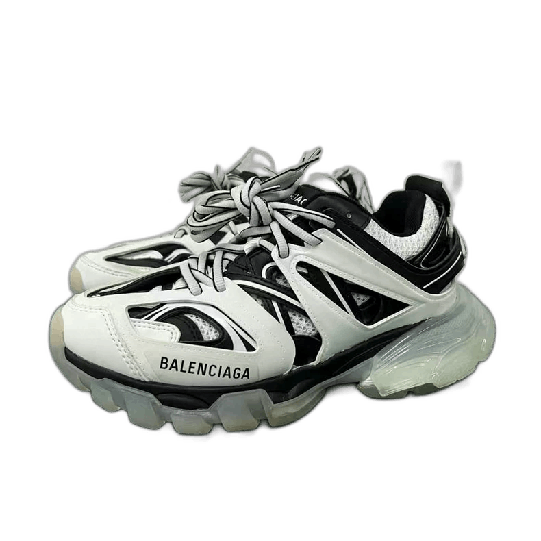 Balenciaga Balenciaga Track Sneakers Black and White Size US 6 / IT 36 - 1 Thumbnail