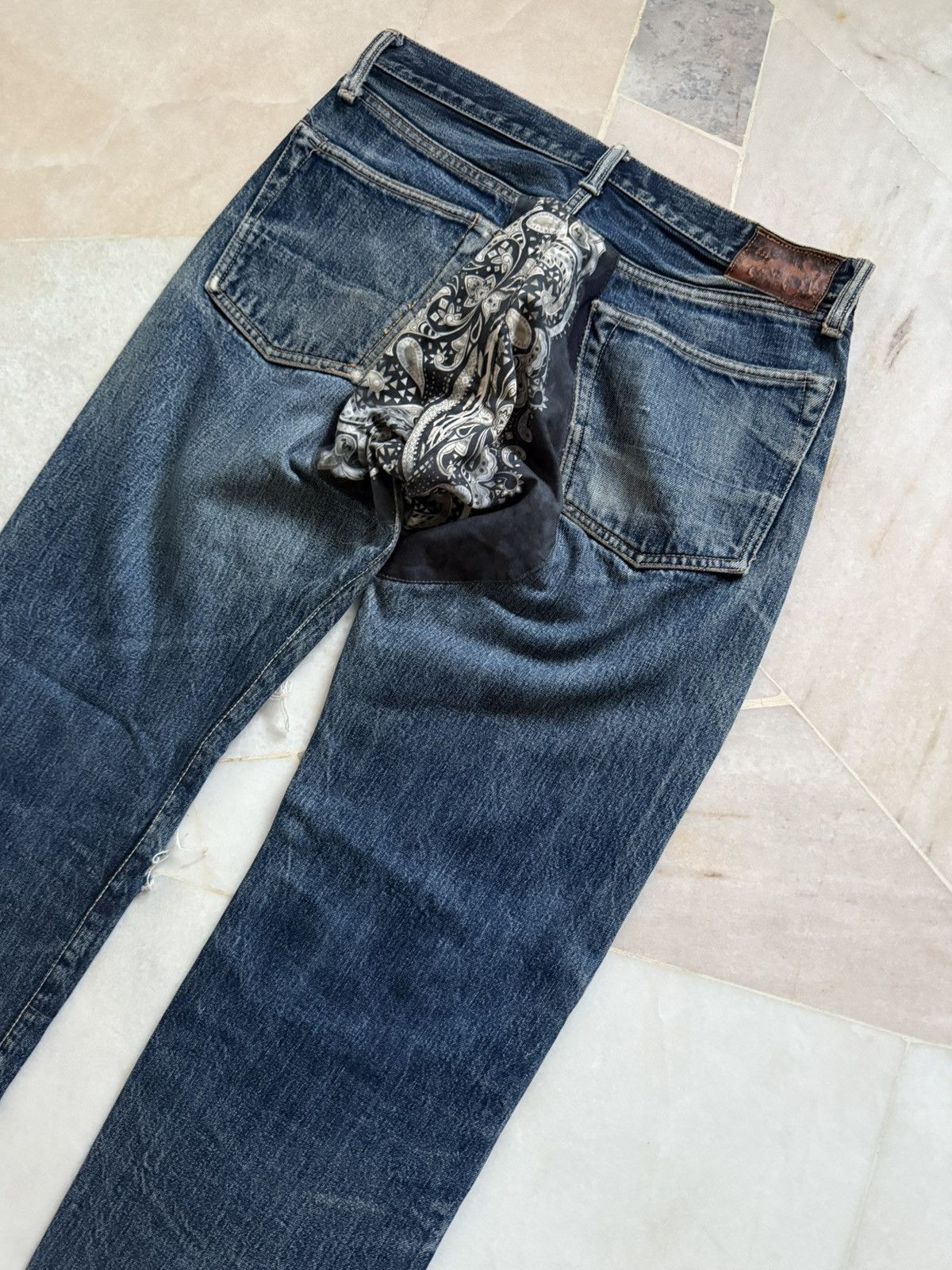 Kapital Vintage Rare Kapital Handmade distressed denim jeans Size US 32 / EU 48 - 5 Thumbnail
