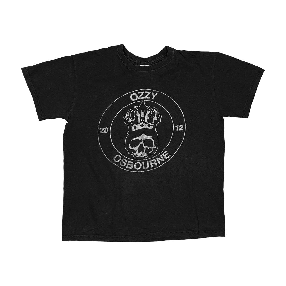 Vintage Ozzy Osborn 2012 Tour T-Shirt Size US L / EU 52-54 / 3 - 4 Thumbnail