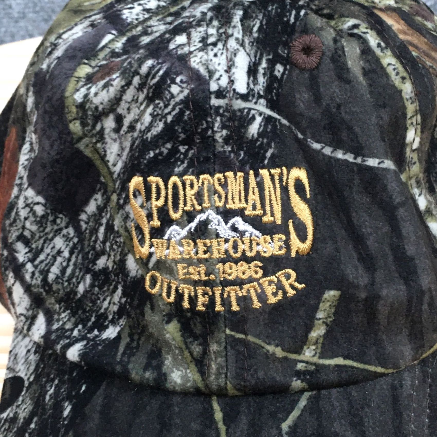 Vintage Gamehide Baseball Cap Sportsmans Outfitters Unisex Green Camo OS Embroidered Size ONE SIZE - 3 Thumbnail