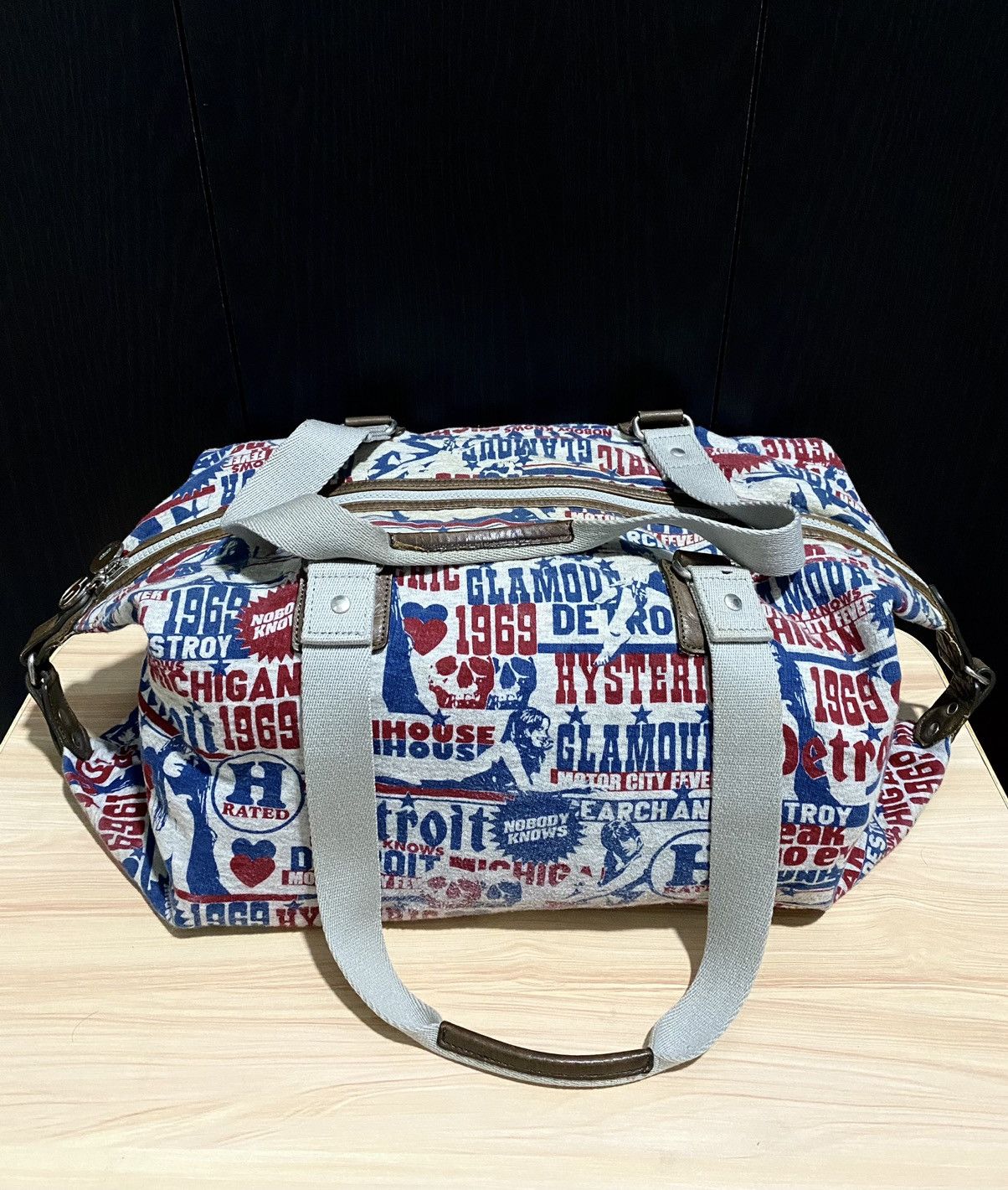 Hysteric Glamour Hysteric Glamour Fullprint Sexy Woman shoulder bag Size ONE SIZE - 3 Thumbnail