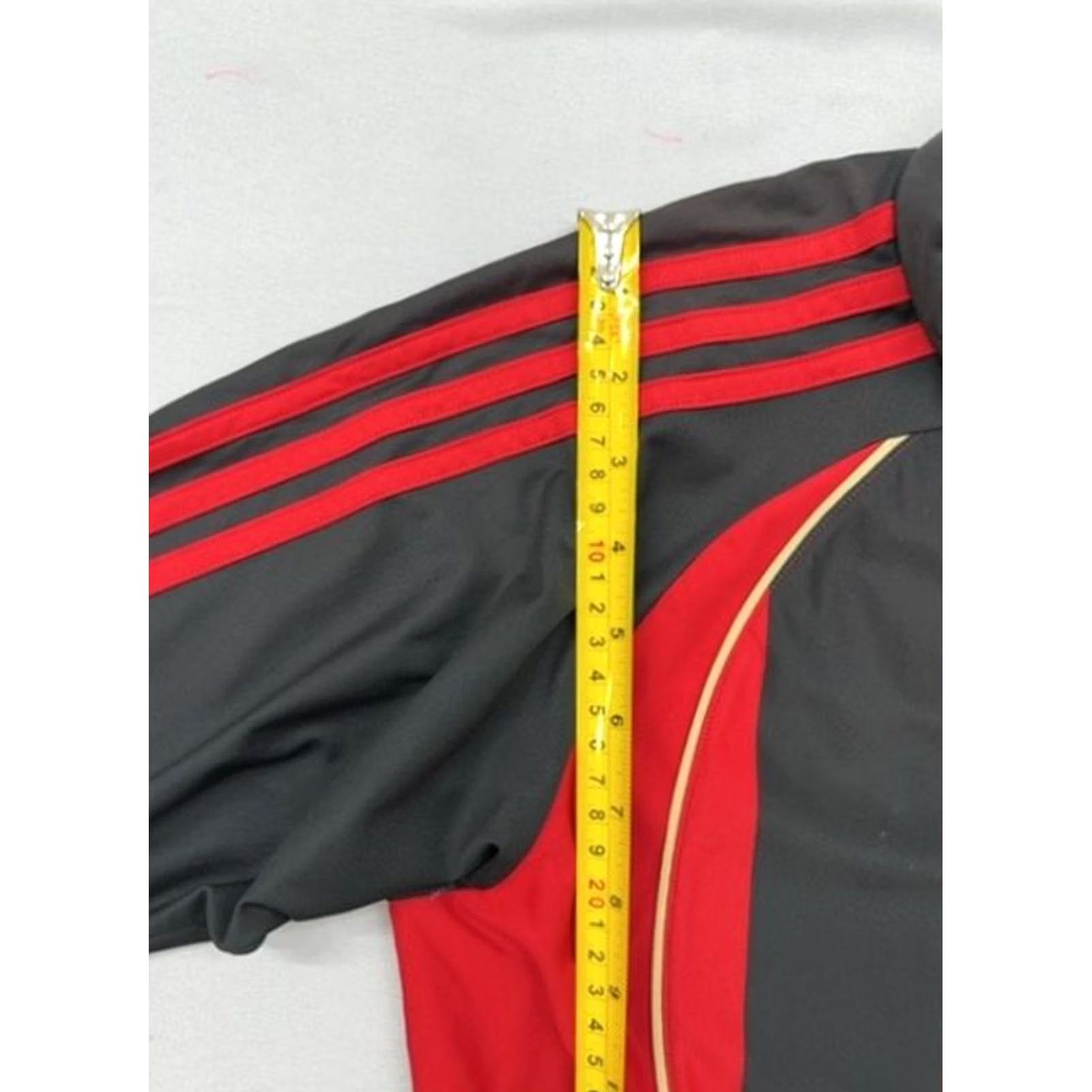 Adidas Adidas Jersey Men Red Black ClimaCool Football Size M 2008 Striped Size US M / EU 48-50 / 2 - 6 Thumbnail