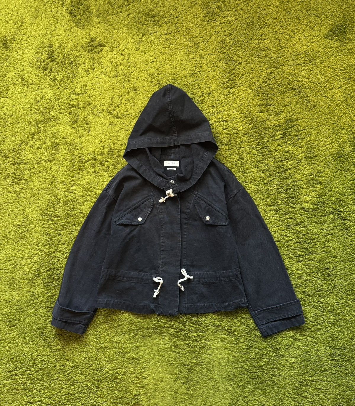 Isabel Marant Etoile Isabel Marant Etoile avant garde hooded denim jacket Size XS / US 0-2 / IT 36-38 - 1 Thumbnail