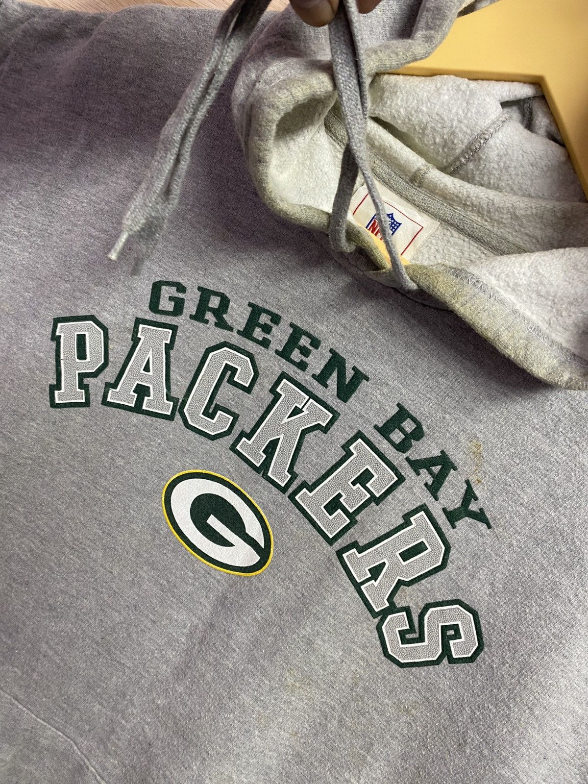 NFL Vintage NFL Green Bay packers hoodie Size US XL / EU 56 / 4 - 3 Thumbnail