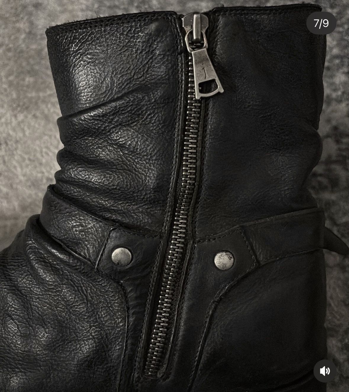 John Varvatos John Varvatos black leather ankle boots Size US 8 / EU 41 - 7 Thumbnail