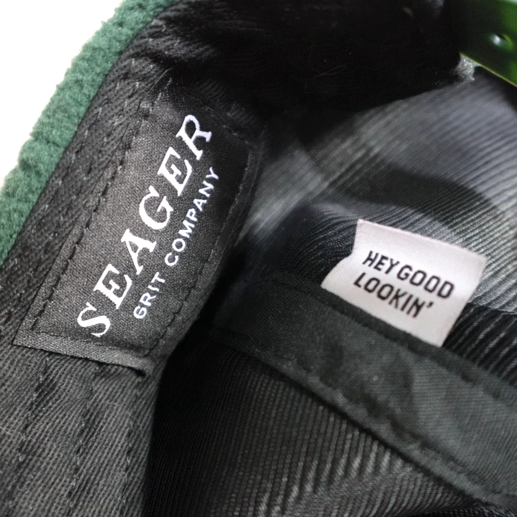 Vintage Seager Hat Green Embroidered Dadhat Snapback Fleece Adjustable Men Size US M / EU 48-50 / 2 - 4 Thumbnail