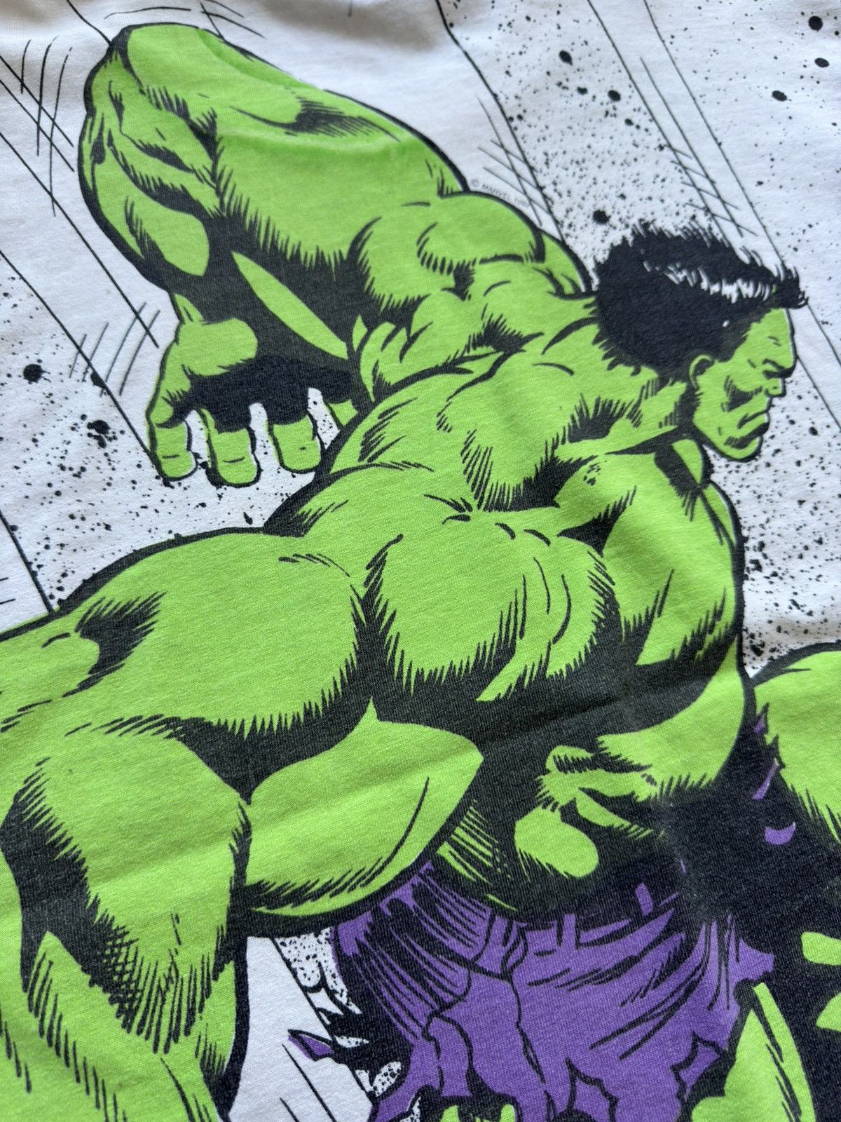 Marvel Comics 1992 The Incredible Hulk Avenger 90s VTG Marvel AOP Shirt Size US XL / EU 56 / 4 - 8 Thumbnail