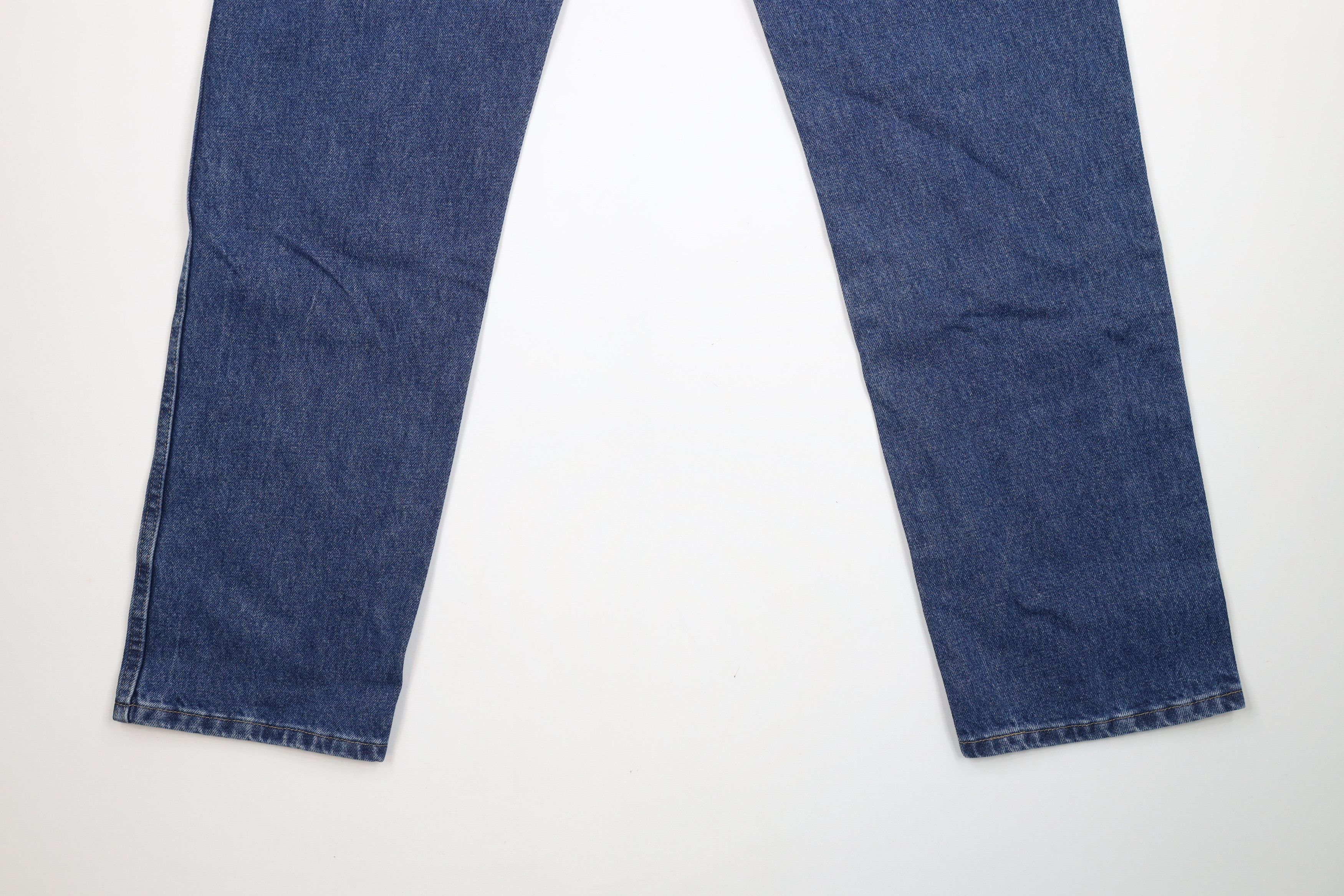 Vintage × Wrangler Deadstock Vintage Y2K Wrangler Straight Leg Denim Jeans Blue Size US 36 / EU 52 - 11 Thumbnail