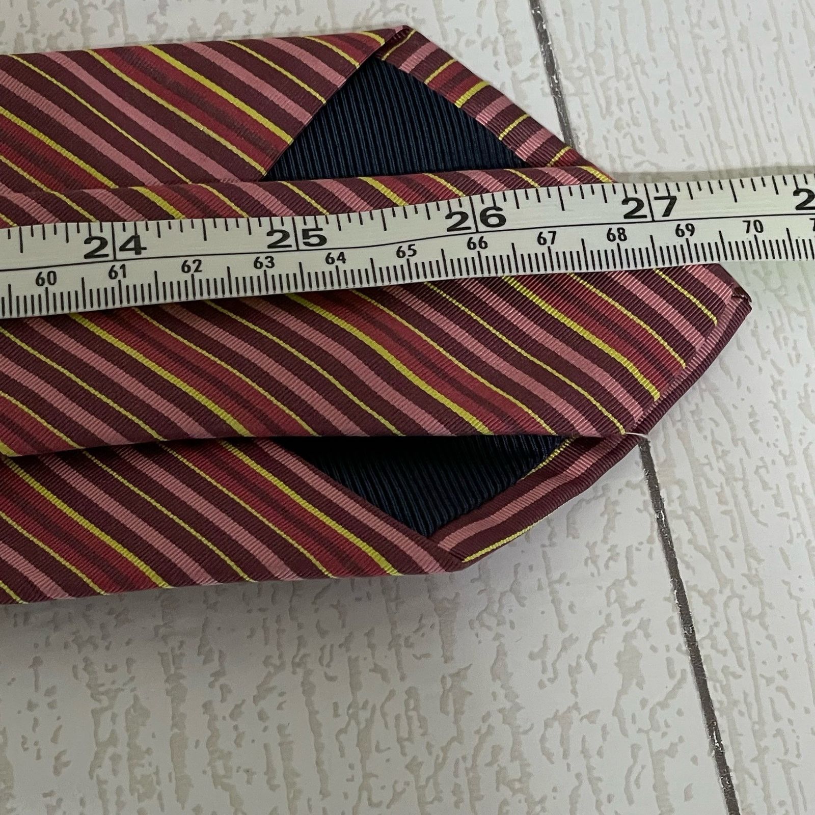 Other Men’s J.Crew Silk Blend Striped Tie Size 28 - 12 Thumbnail