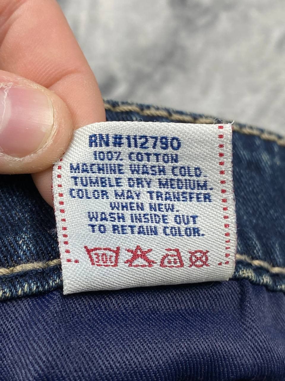 True Religion Vintage True Religion Rocco Denim Baggy Jeans Size US 30 / EU 46 - 14 Thumbnail