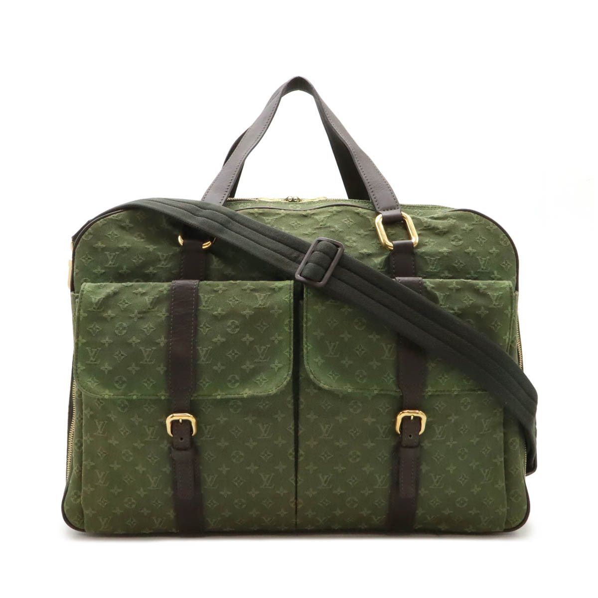 Louis Vuitton Louis Vuitton Monogram Mini Claudine 2Way Boston Bag Tst Khaki M42332 Canvas Travel Bag M42332 in Green, Women's