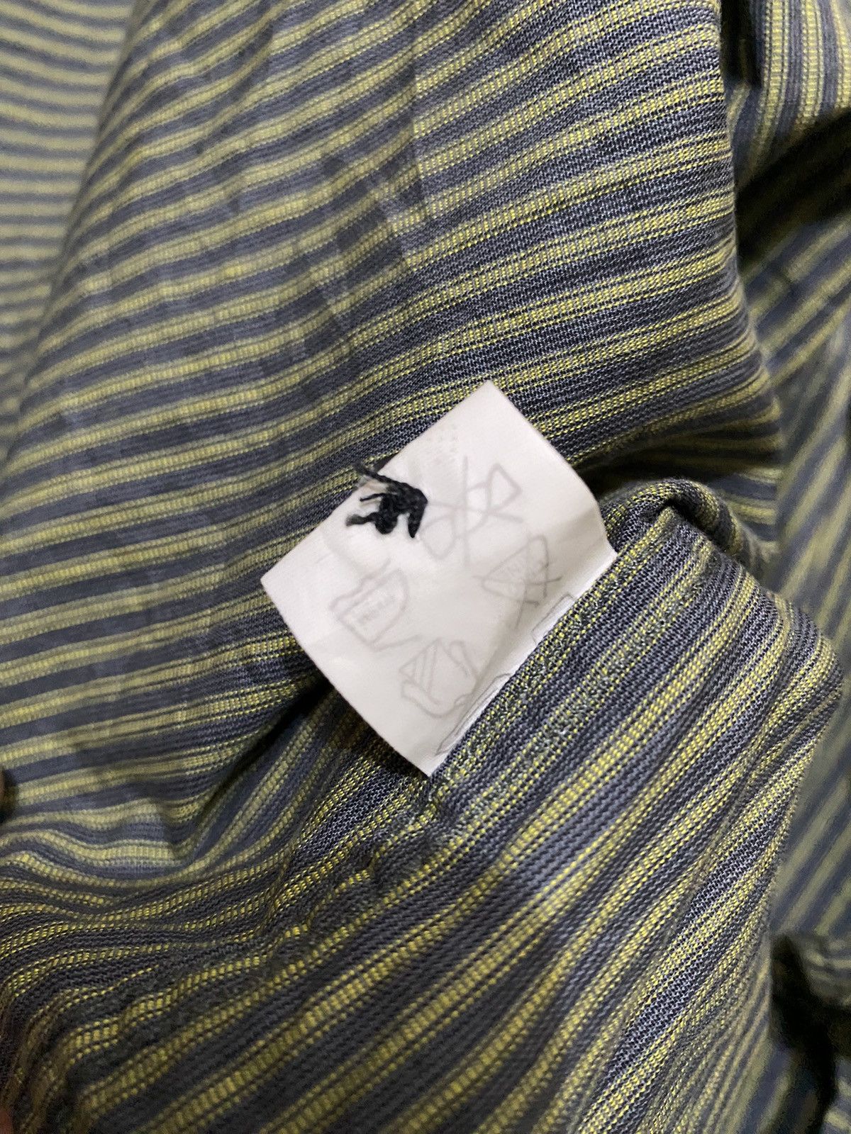 Balenciaga × Vintage Vintage Balenciaga Striped Longshirts Size US L / EU 52-54 / 3 - 7 Thumbnail