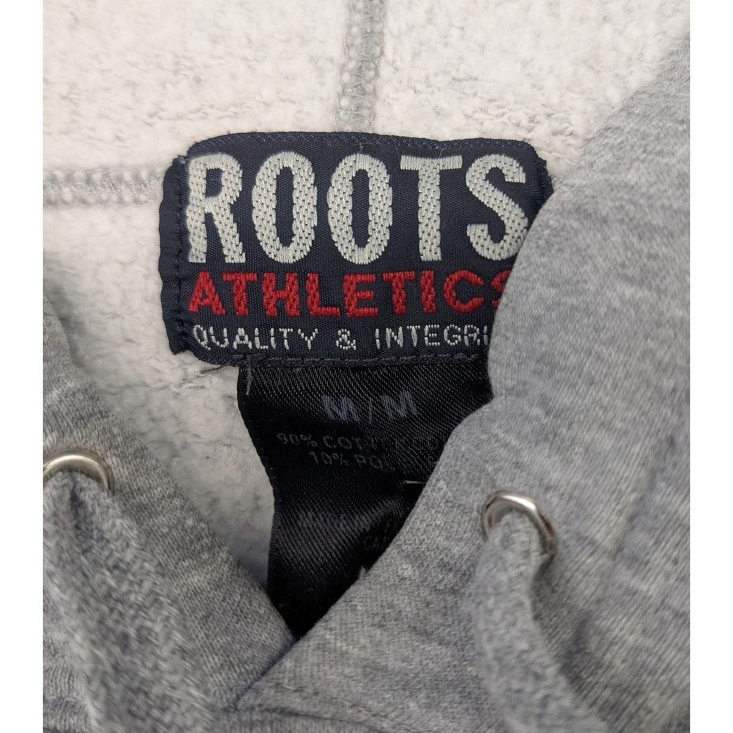 Roots × Vintage Vintage 90s Roots Athletics Big Logo Grey hoodie Size US M / EU 48-50 / 2 - 3 Thumbnail