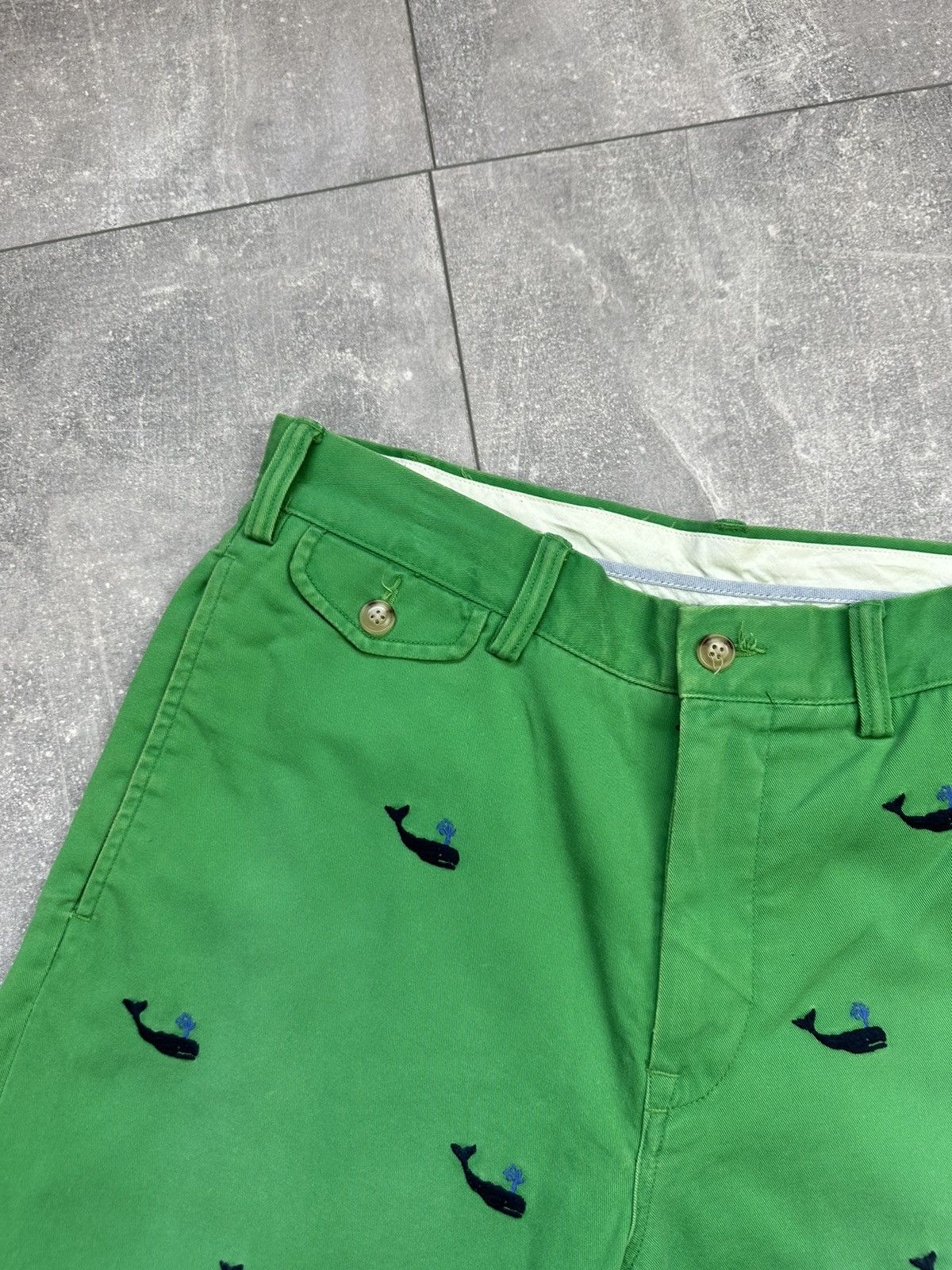 Vintage Polo Ralph Lauren Vintage Luxury Overprint Logo Shorts Size US 32 / EU 48 - 4 Thumbnail