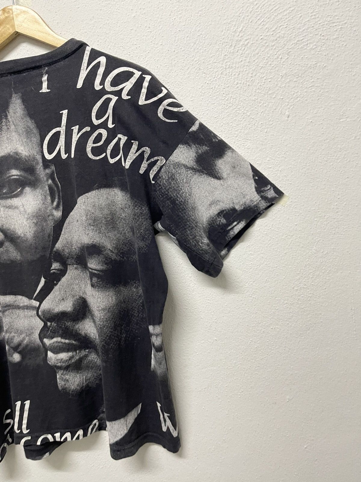 Rap Tees 90s MARTIN LUTHER KING “I HAVE A DREAM” AOP TSHIRT Size US XL / EU 56 / 4 - 13 Thumbnail