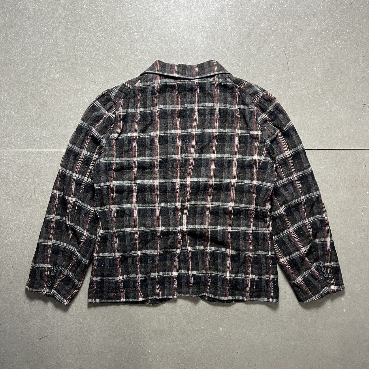 Japanese Brand FRAMeWORK Japanese Brand Check Jacket Size US M / EU 48-50 / 2 - 11 Thumbnail