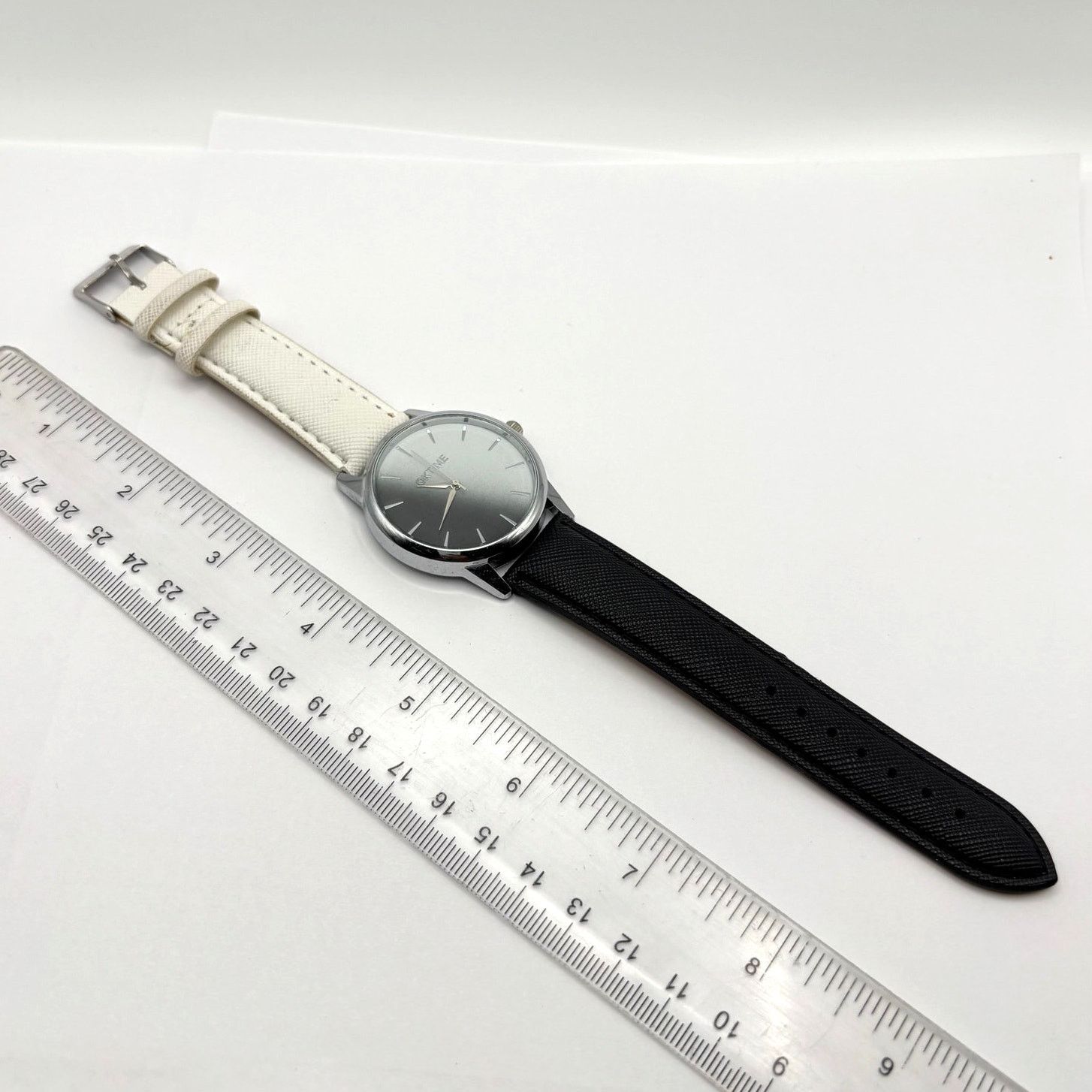 Other Black & White Dual Tone Men's Watch Size ONE SIZE - 3 Thumbnail