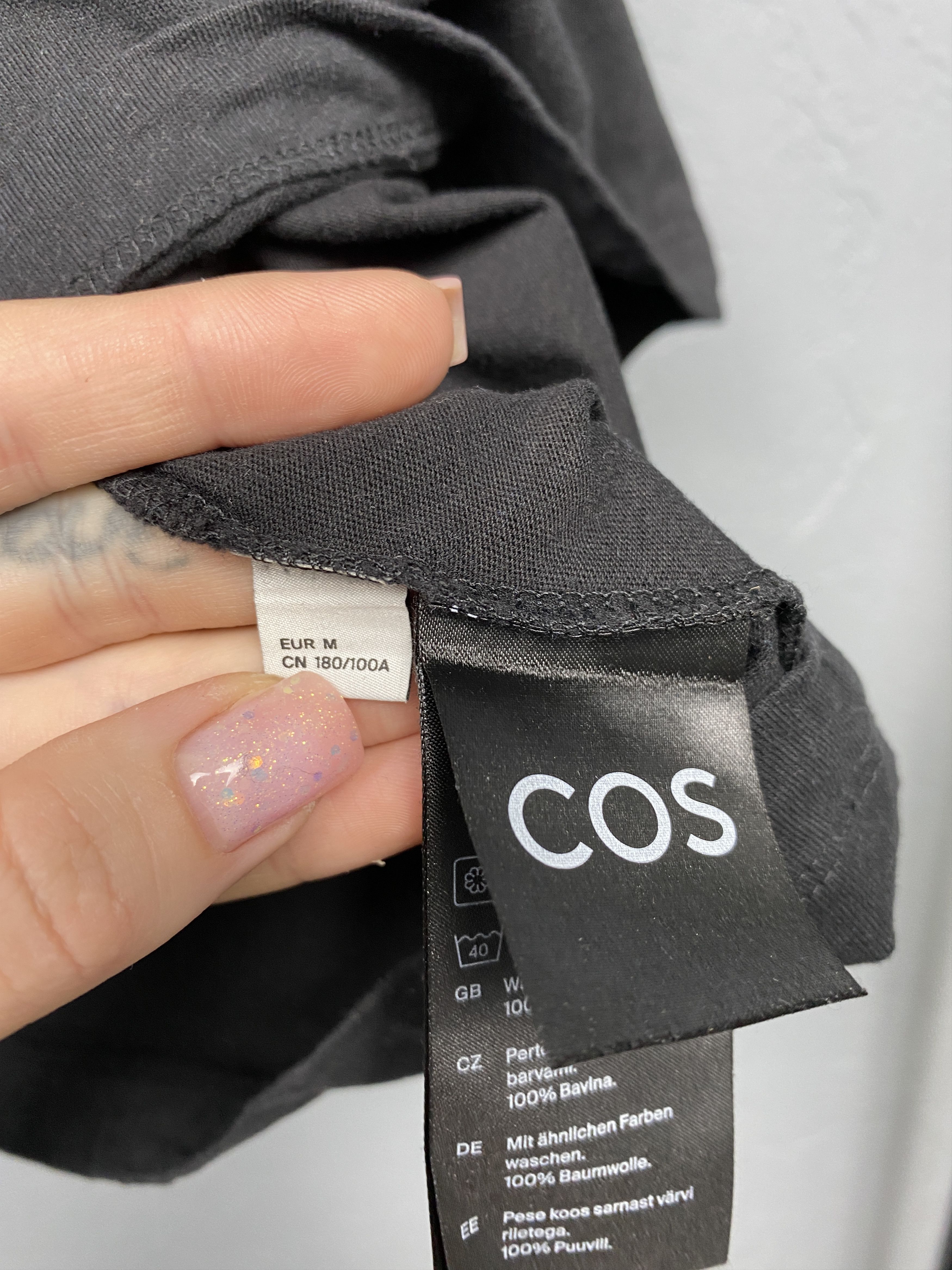 Cos COS Mens Crew Neck T-Shirt Size US M / EU 48-50 / 2 - 4 Thumbnail