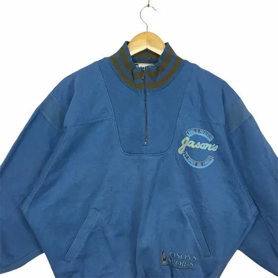 MLB Vtg 80' JASON'S ITS PRIVATE Baseball Varsity Jacket Cardigan Size US L / EU 52-54 / 3 - 2 Thumbnail