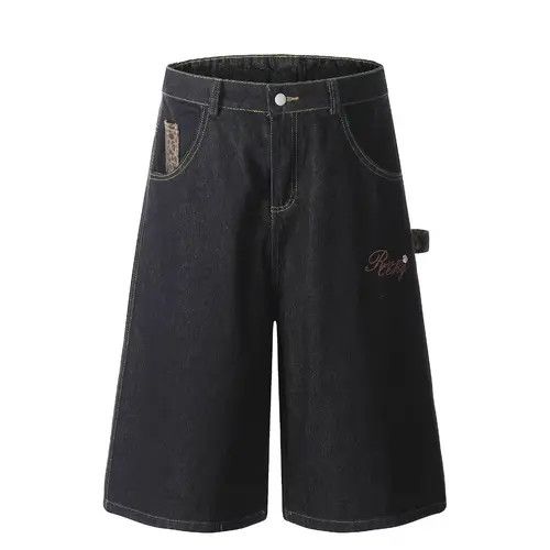 VIBE Vintage washed baggy seven-minute shorts Size US 34 / EU 50 - 1 Preview