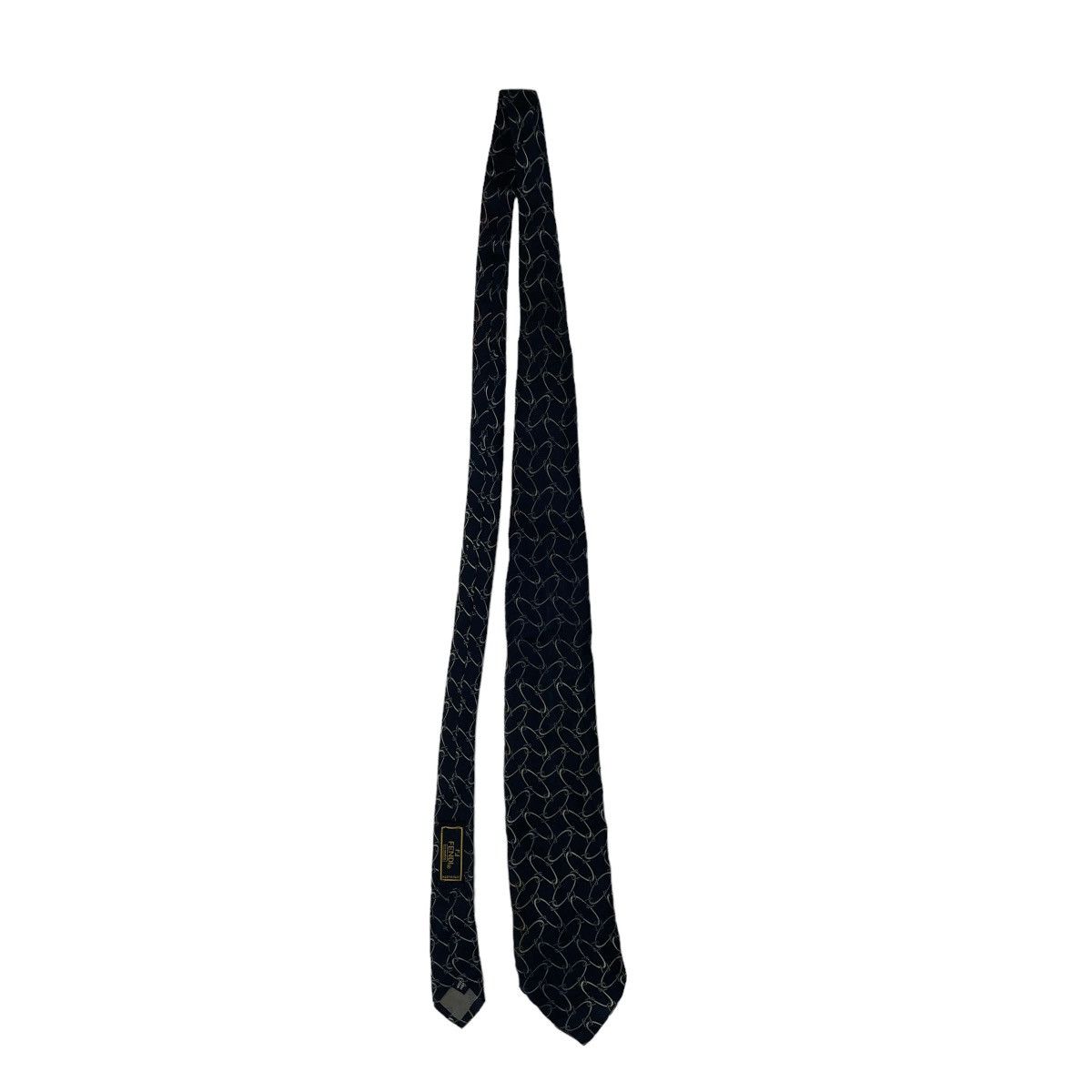 Fendi 🔥LAST PRICE🔥 Vintage Fendi Cravatte FF Silk Ties Size ONE SIZE - 4 Thumbnail