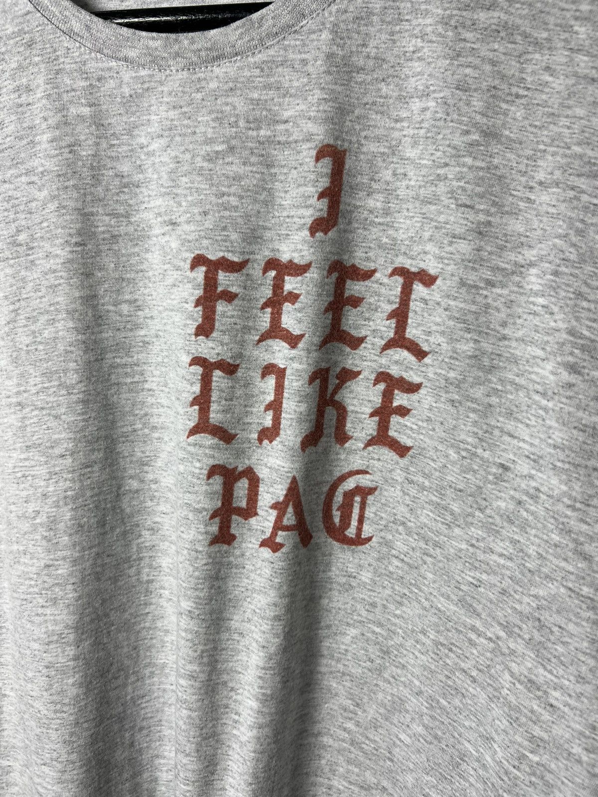 Band Tees × Vintage Vintage Kanye West I Feel Like Pablo Rare Tee Big Logo Size US L / EU 52-54 / 3 - 8 Thumbnail