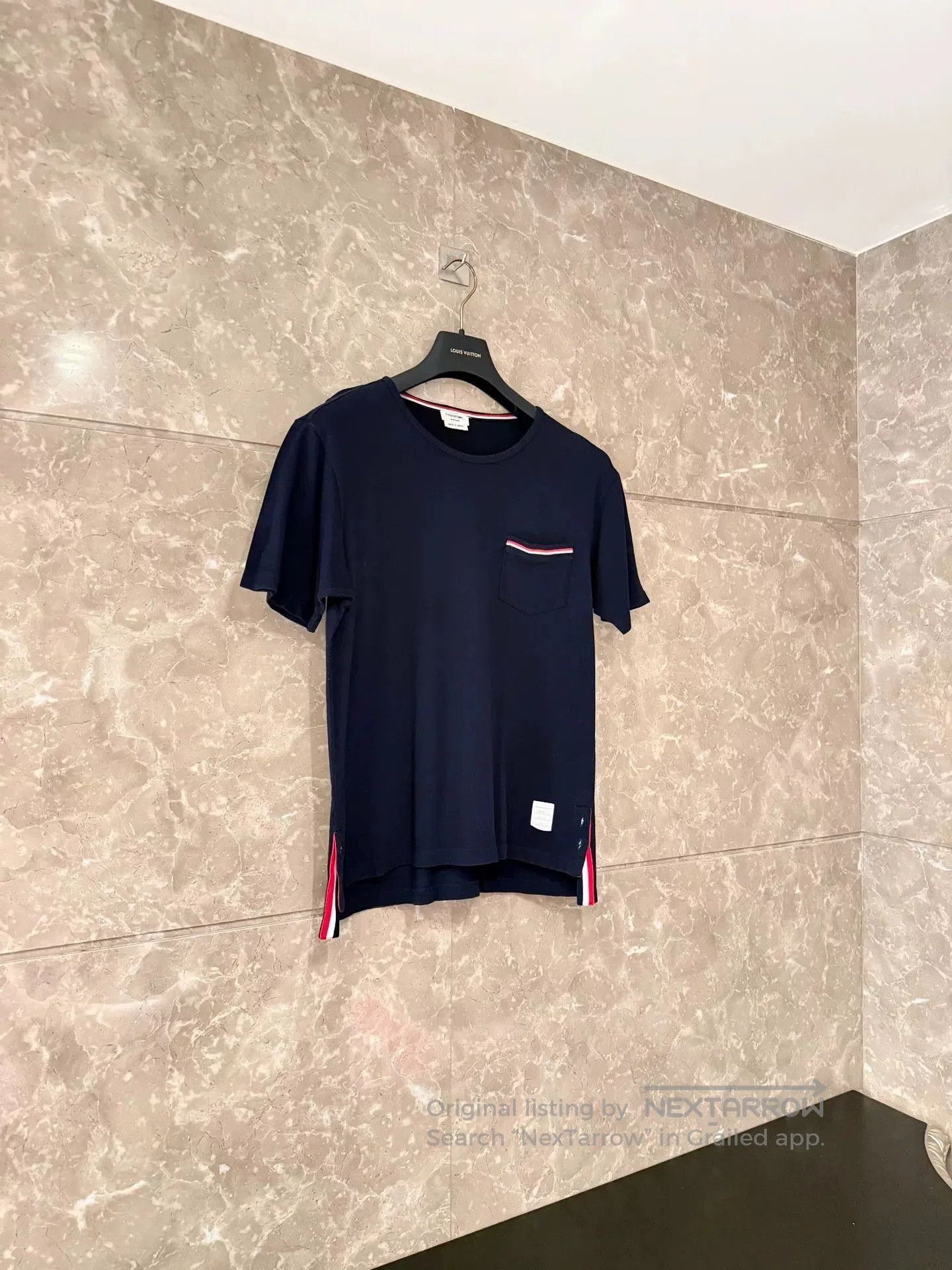 Thom Browne Thom Browne Dark Blue Striped T. Size US M / EU 48-50 / 2 - 1 Thumbnail