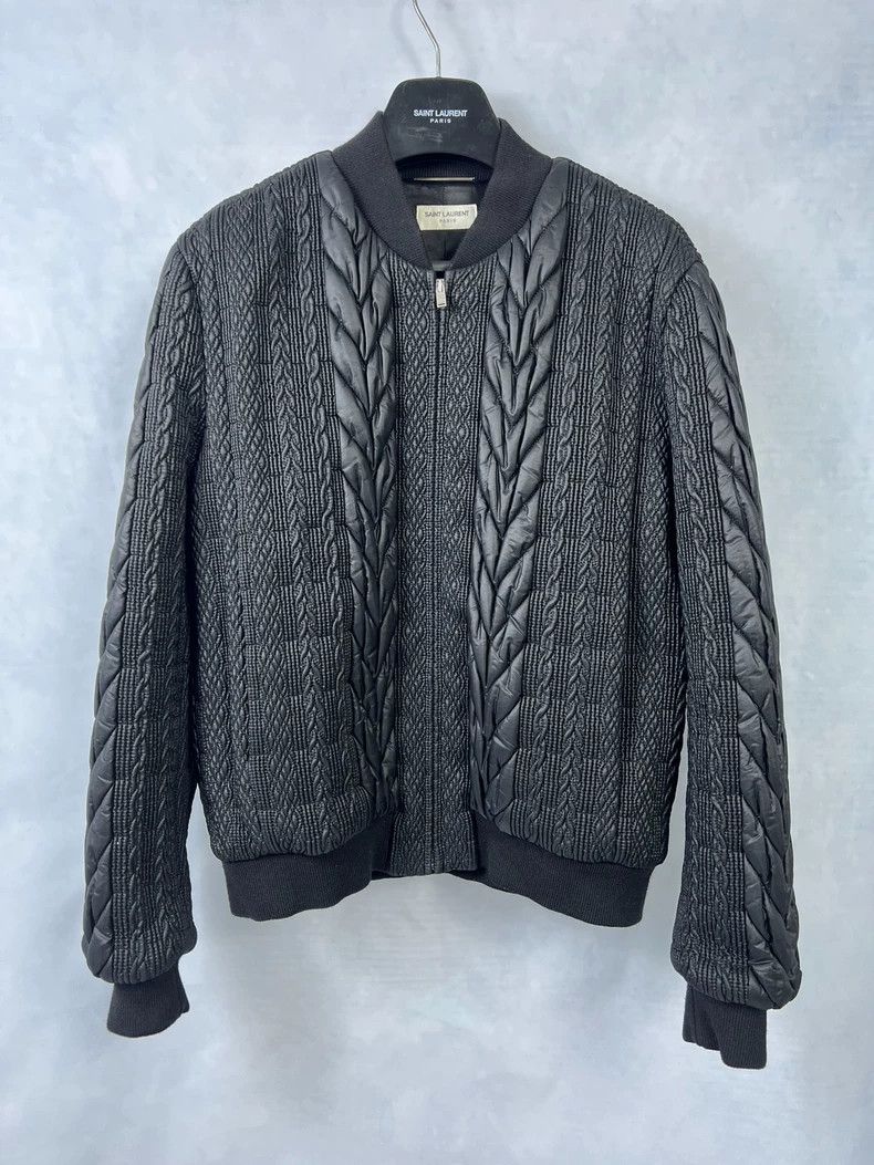 Saint Laurent Paris Saint Laurent Black Warrior Jacket-dmc Size US L / EU 52-54 / 3 - 1 Thumbnail