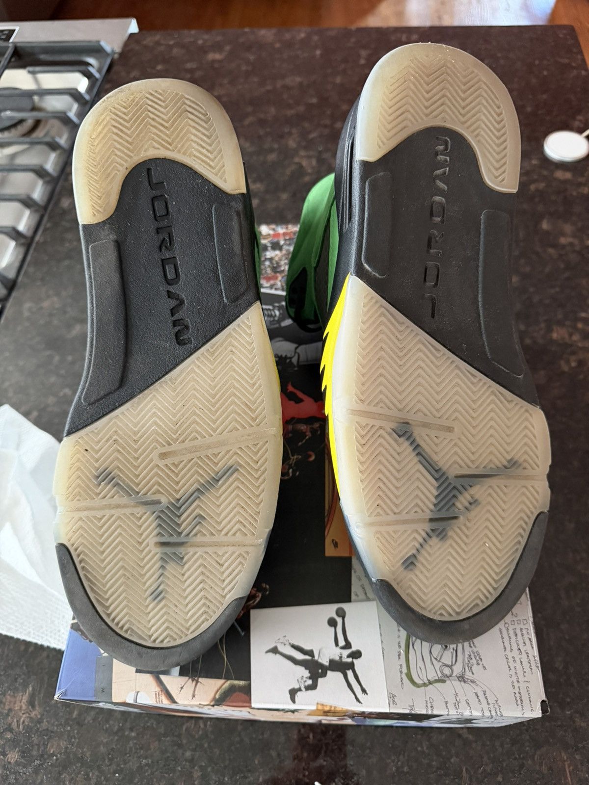 Jordan Brand Air Jordan 5 Retro “Oregon” – Size 12 – OG Box – Light Wear Size US 12 / EU 45 - 6 Thumbnail