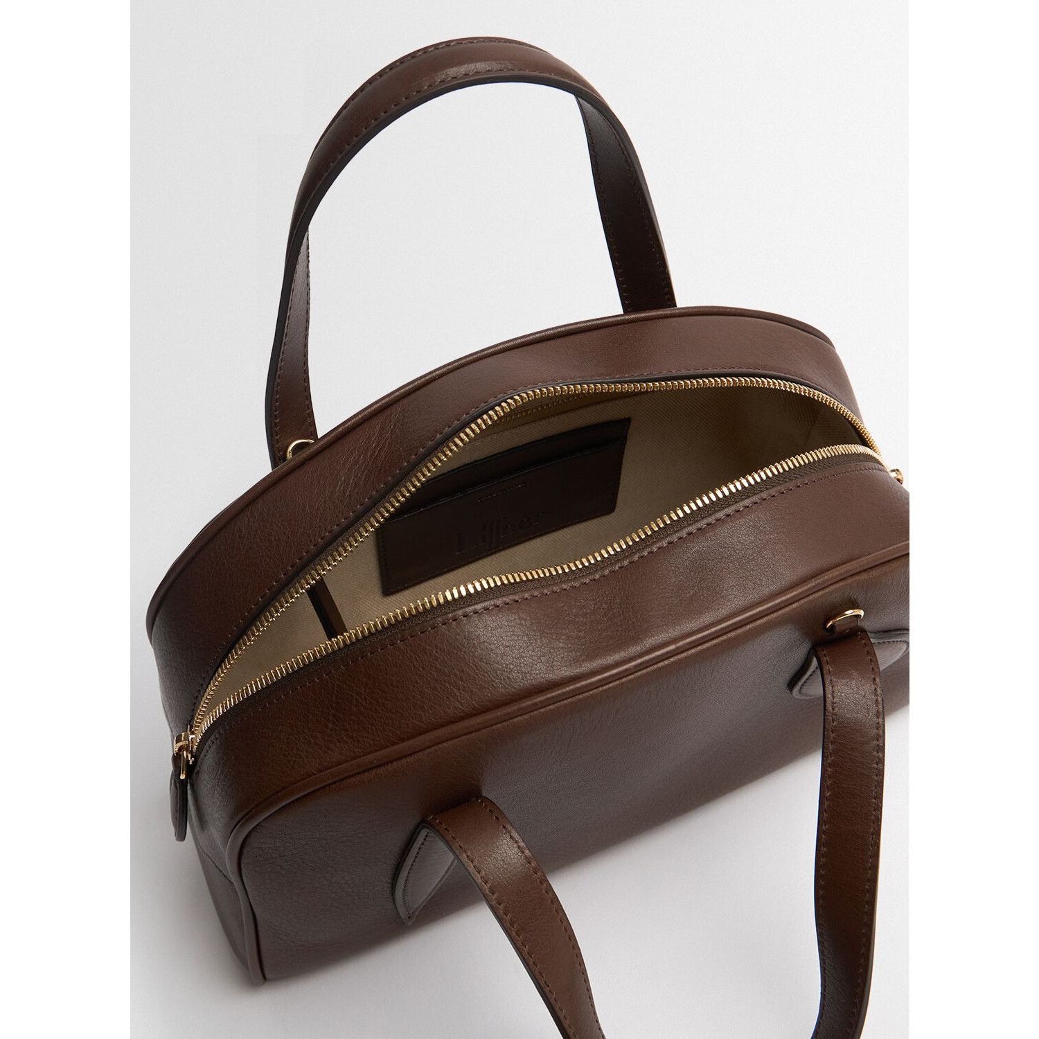Liffner LIFFNER Dark Brown Mini Bowling Bag New And Authentic Size ONE SIZE - 4 Thumbnail