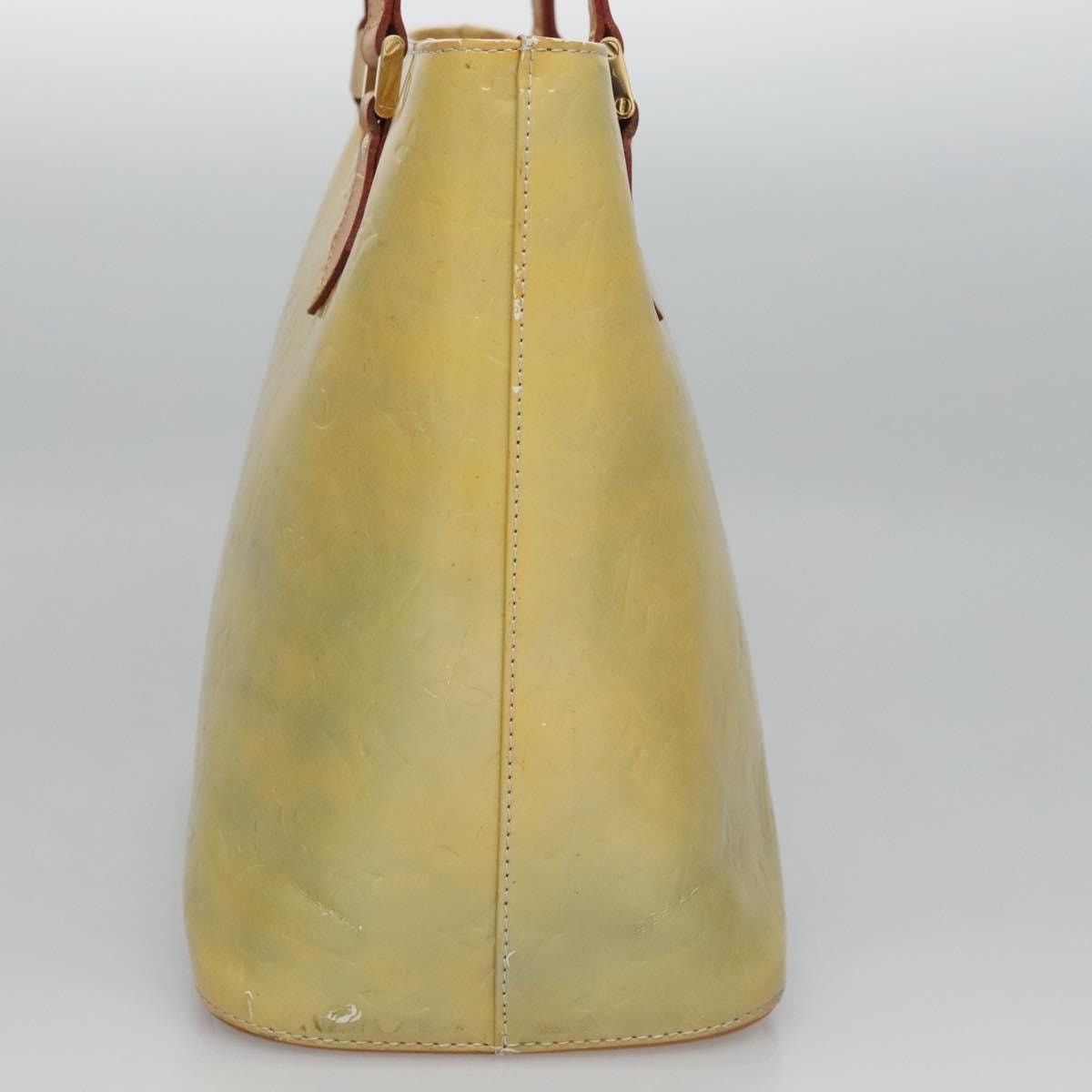 Louis Vuitton LOUIS VUITTON Monogram Vernis Houston Hand Bag Gris M91053 Size ONE SIZE - 5 Thumbnail
