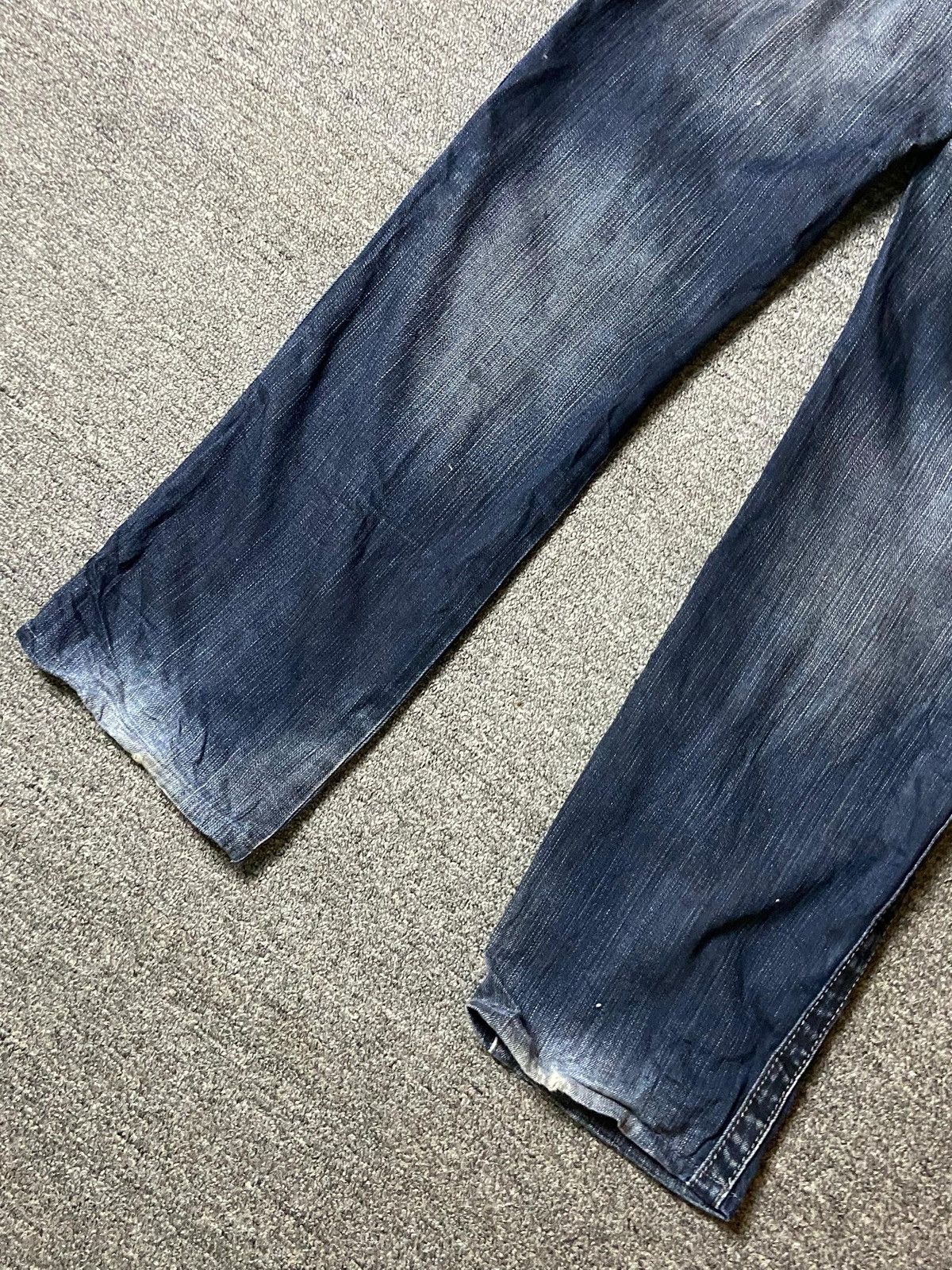 Marithe + Francois Girbaud × Vintage Marithe Francois Girbaud Distressed Denim Jeans (120) Size US 31 - 5 Thumbnail