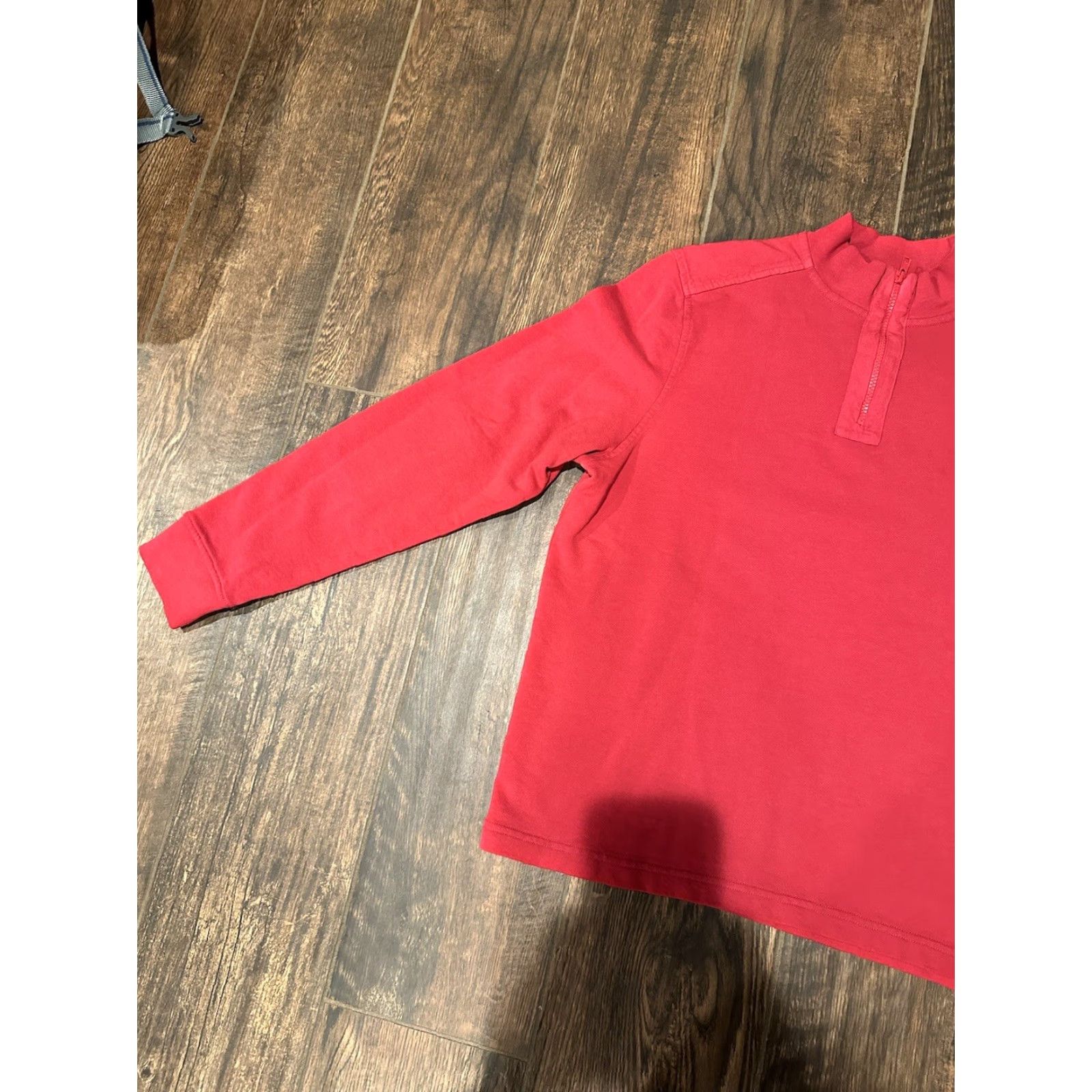 UNTUCKit NWT UNTUCKit Quarter Zip Pullover Mens Size Medium Red Sweater Size US M / EU 48-50 / 2 - 3 Thumbnail