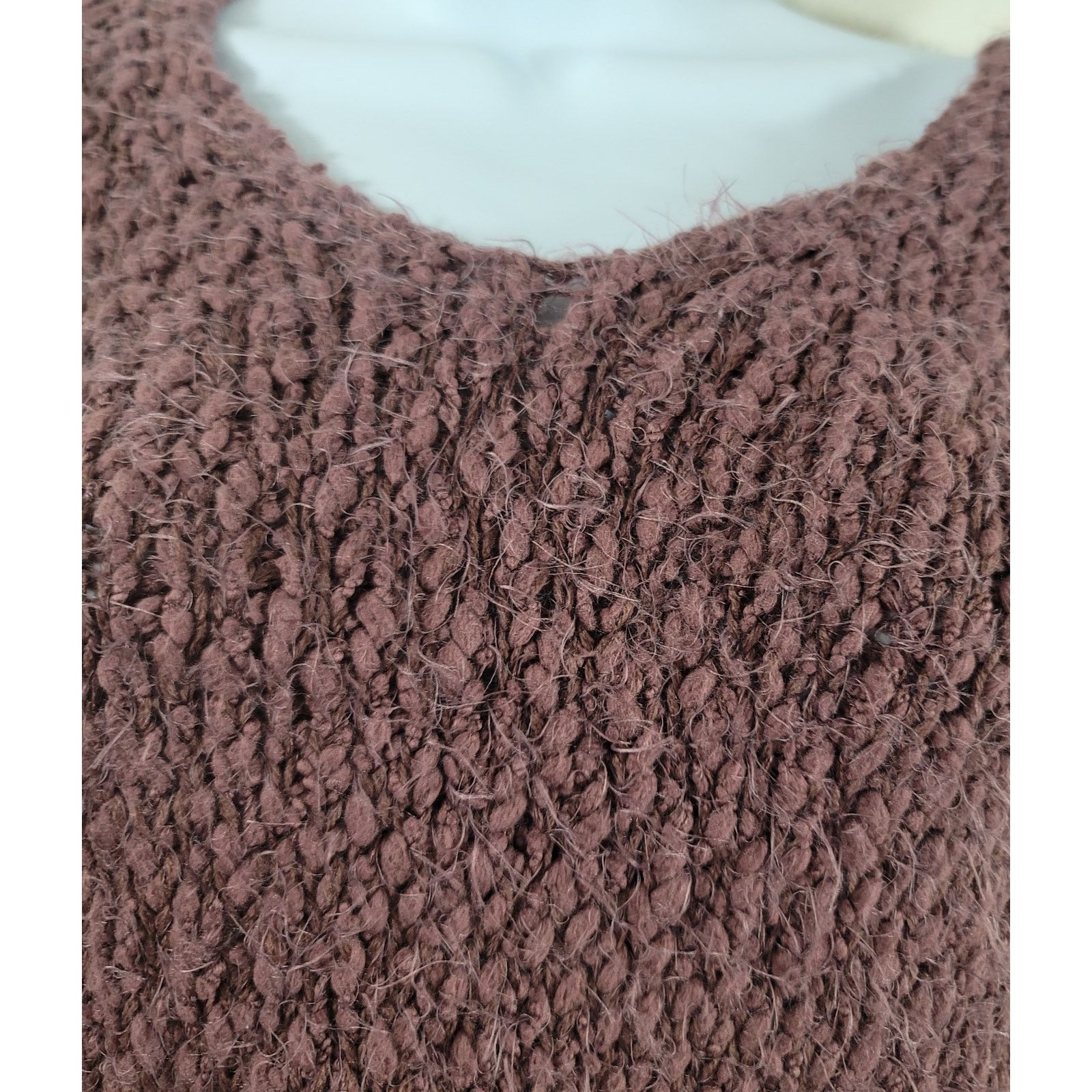 Other Altar'd State Mauve Popcorn Knit Sweater Small Medium Size M / US 6-8 / IT 42-44 - 5 Thumbnail