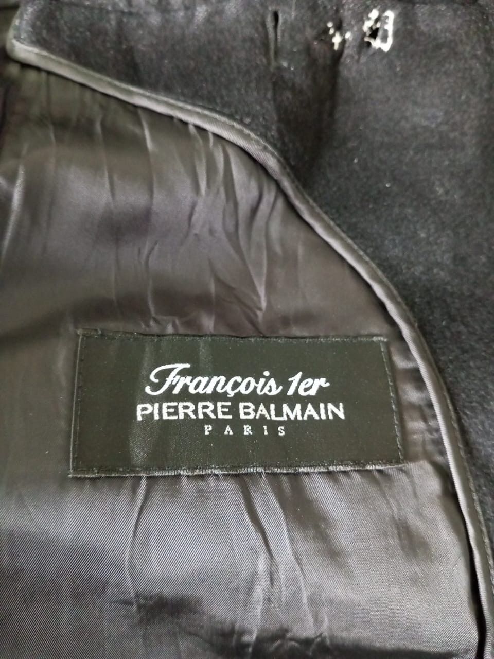 Balmain A05 Pierre Balmain Paris Velvet Trench Coat Size US XL / EU 56 / 4 - 5 Thumbnail