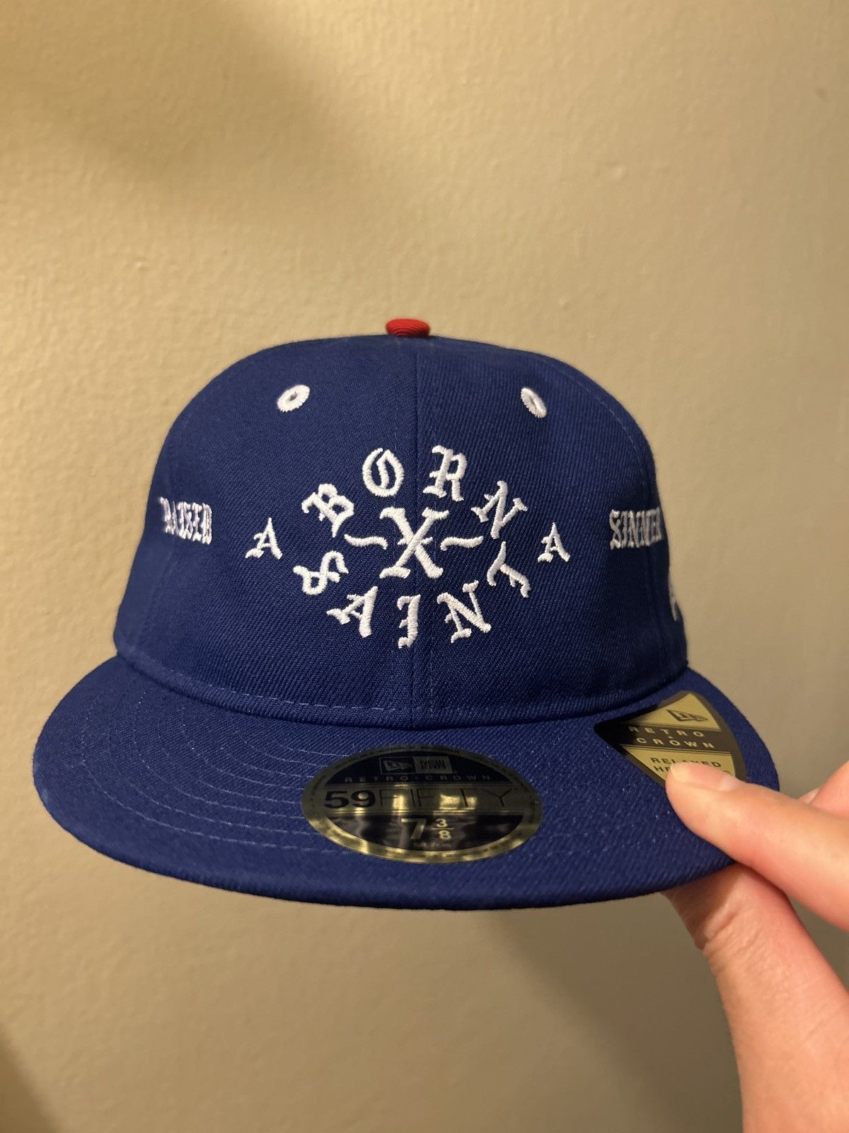 SAINT MICHAEL x BORN X RAISED × NEW ERA CAP ' BORN SAINT