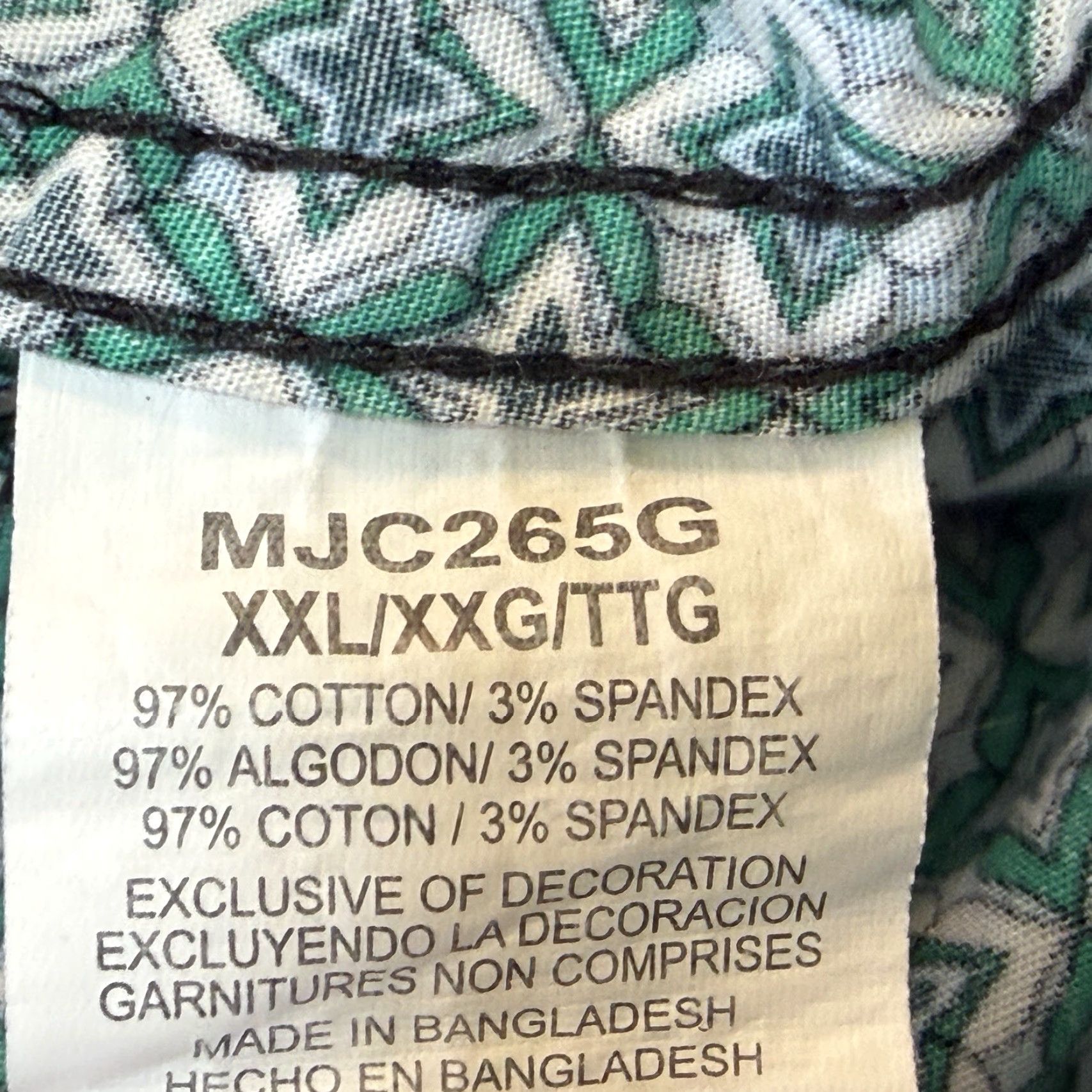 Wrangler VINTAGE Wrangler 20X Pearl Snap Shirt Mens XXL Green Geometric Print Western Competition Comfort Shirt Size US XXL / EU 58 / 5 - 6 Thumbnail