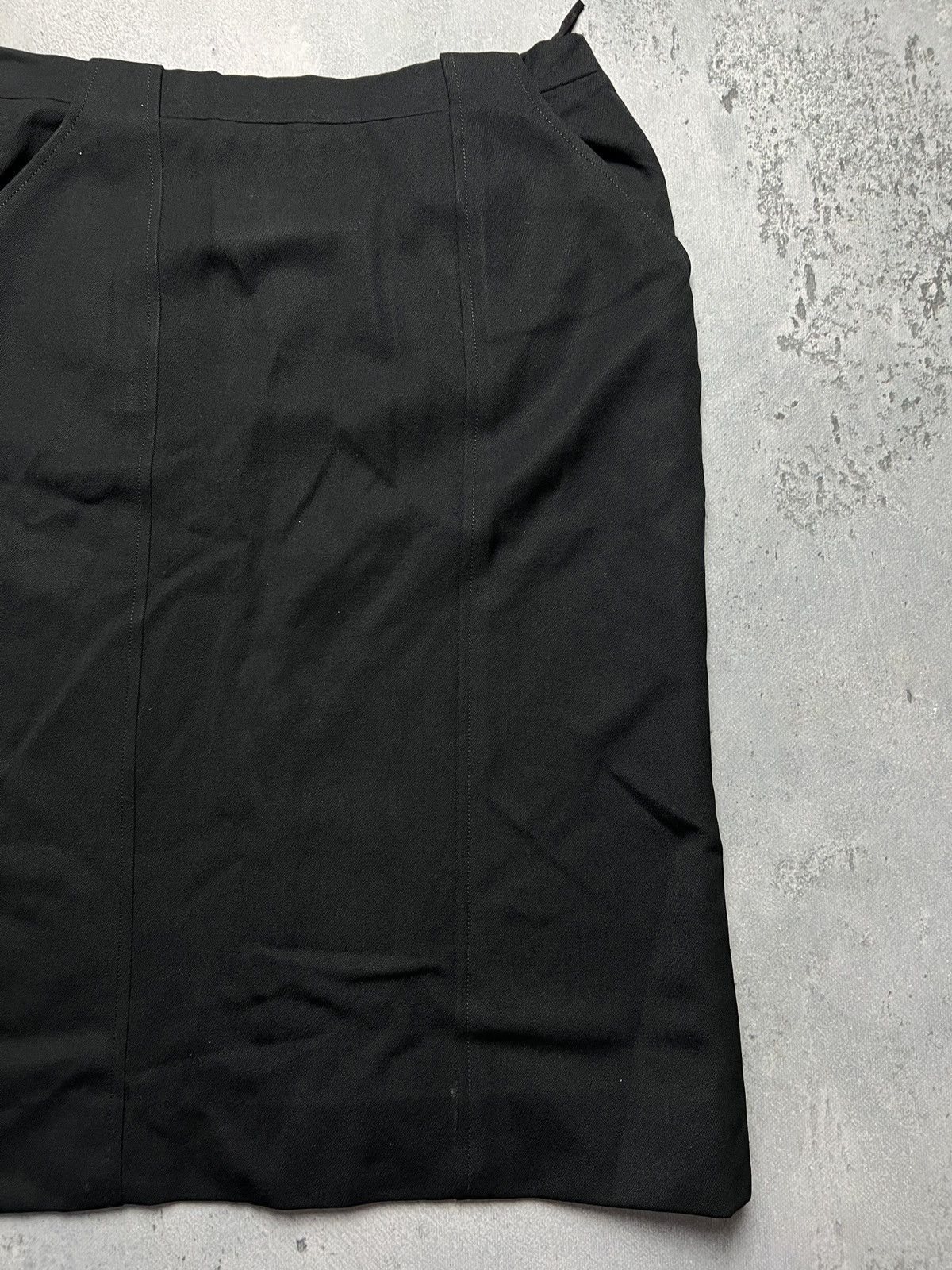 Celine Vintage Celine Paris Women's Midi Skirt Made in France 90s Size 34" / US 12 / IT 48 - 3 Thumbnail