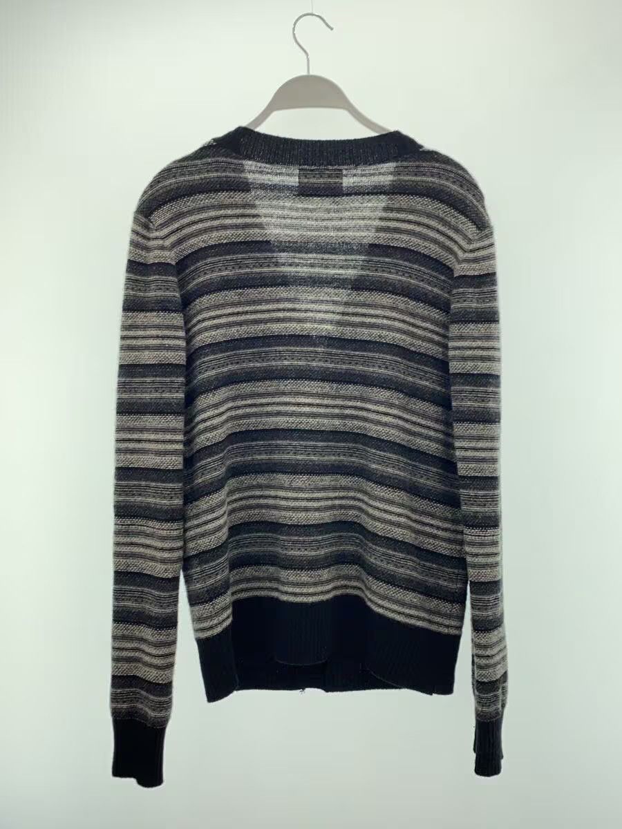 Number (N)ine AW07 Nordic Striped Wool Knit Cardigan - Number Nine Size US M / EU 48-50 / 2 - 2 Thumbnail