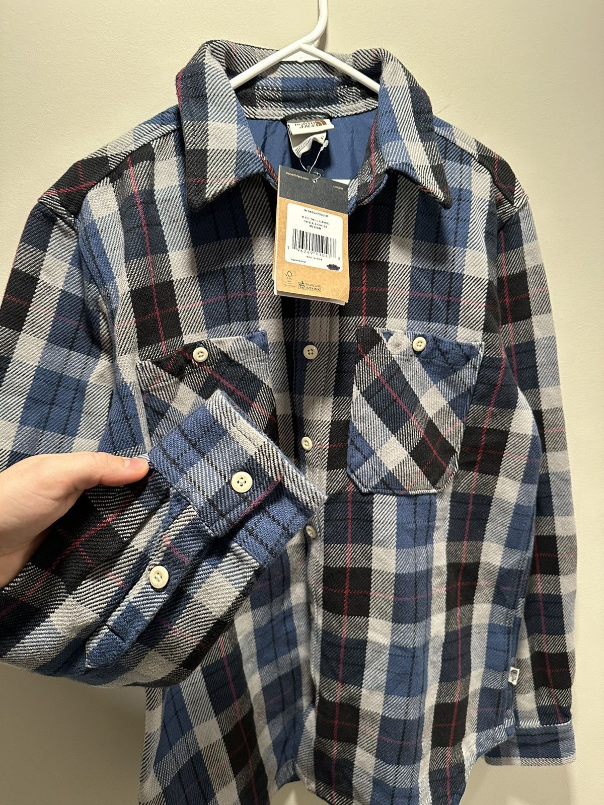 The North Face The North Face Valley Twill Flannel Shirt M Size US M / EU 48-50 / 2 - 4 Thumbnail