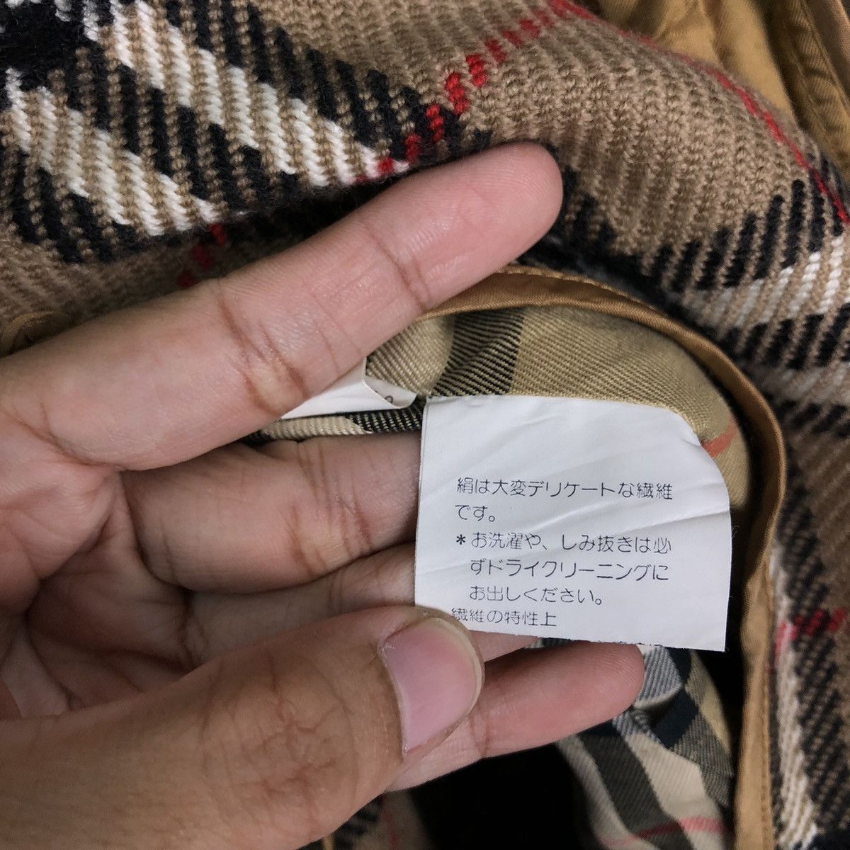Burberry 🔥VINTAGE BURBERRYS TRENCH LONG COAT NOVA CHECK LINING Size US M / EU 48-50 / 2 - 16 Thumbnail