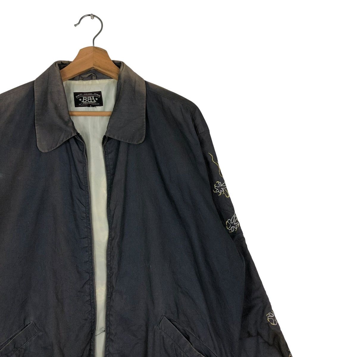 Japanese Brand 🔥VINTAGE DOUBLE BH RUSTY SUKAJAN JACKET JAPAN YOKOSUKA Size US L / EU 52-54 / 3 - 11 Thumbnail
