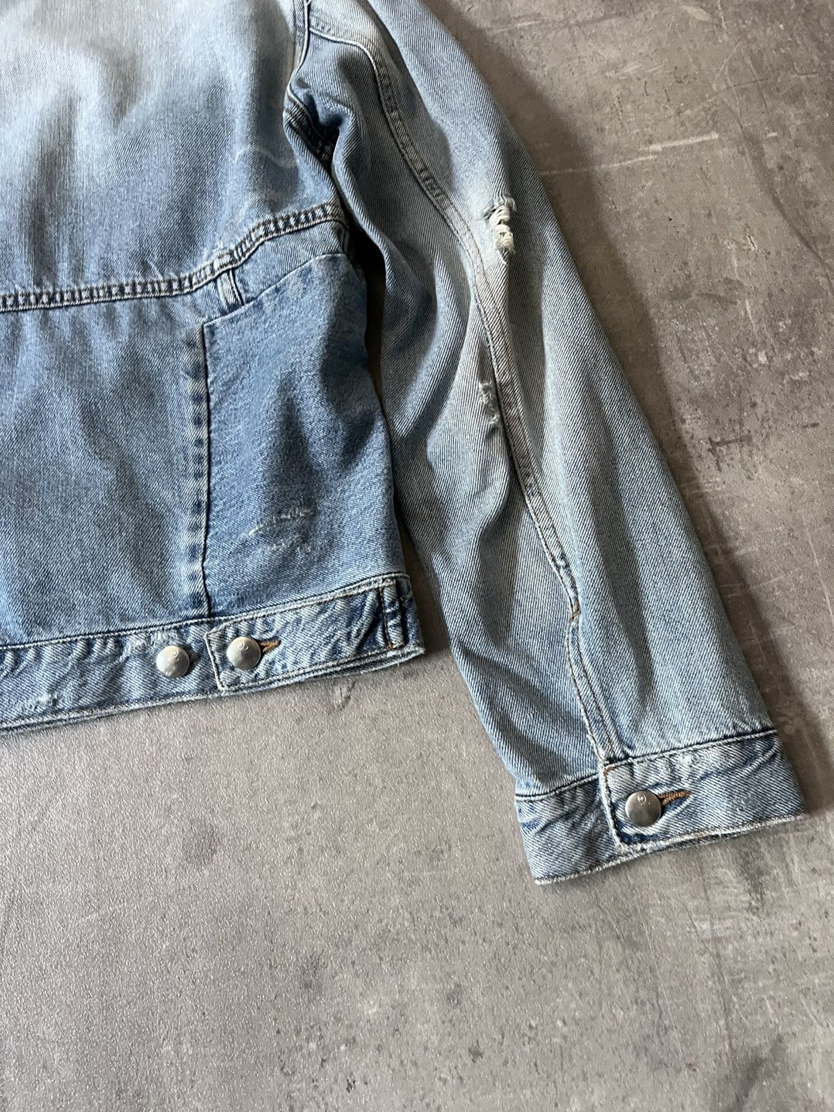 Alexander McQueen Alexander McQueen 2014 denim jacket jeans blue Size US L / EU 52-54 / 3 - 9 Thumbnail