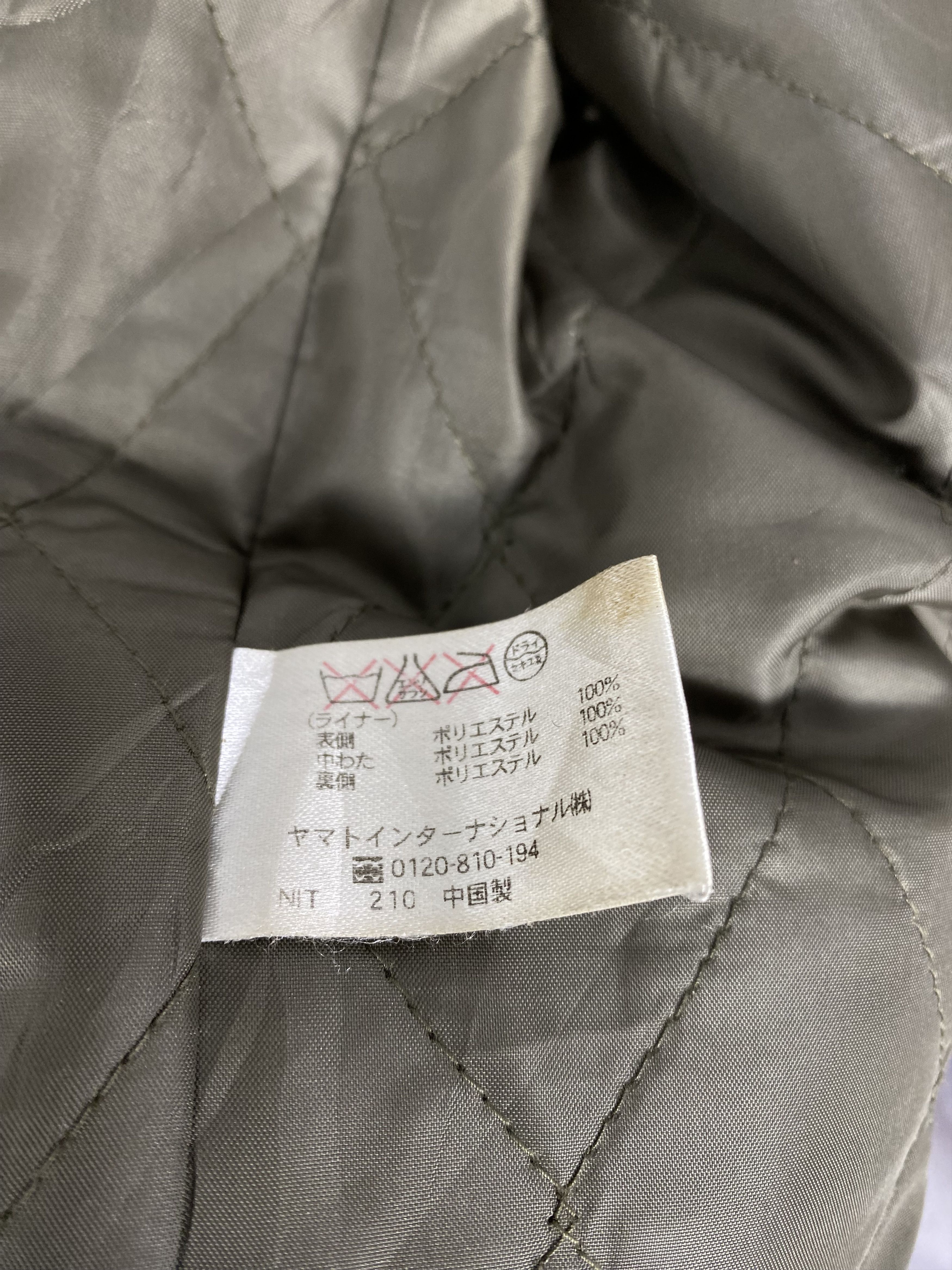 Japanese Brand Vintage Crocodile Quilted Lining Zip Up Jacket Size US L / EU 52-54 / 3 - 8 Thumbnail