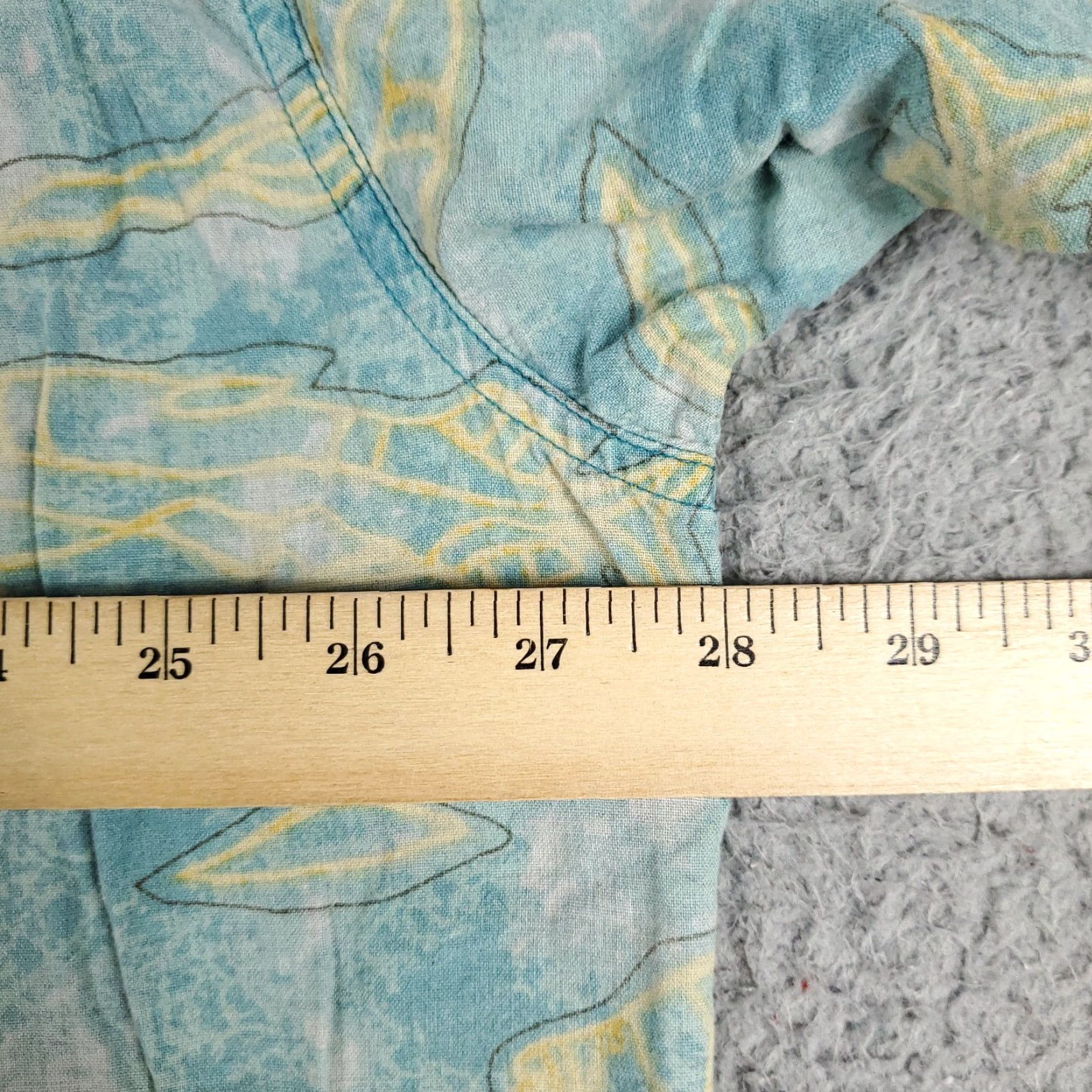 Vintage Columbia Shirt Mens XL Blue Fish Print Button-Up Short Sleeve Casual Sportwear Size US XL / EU 56 / 4 - 5 Thumbnail