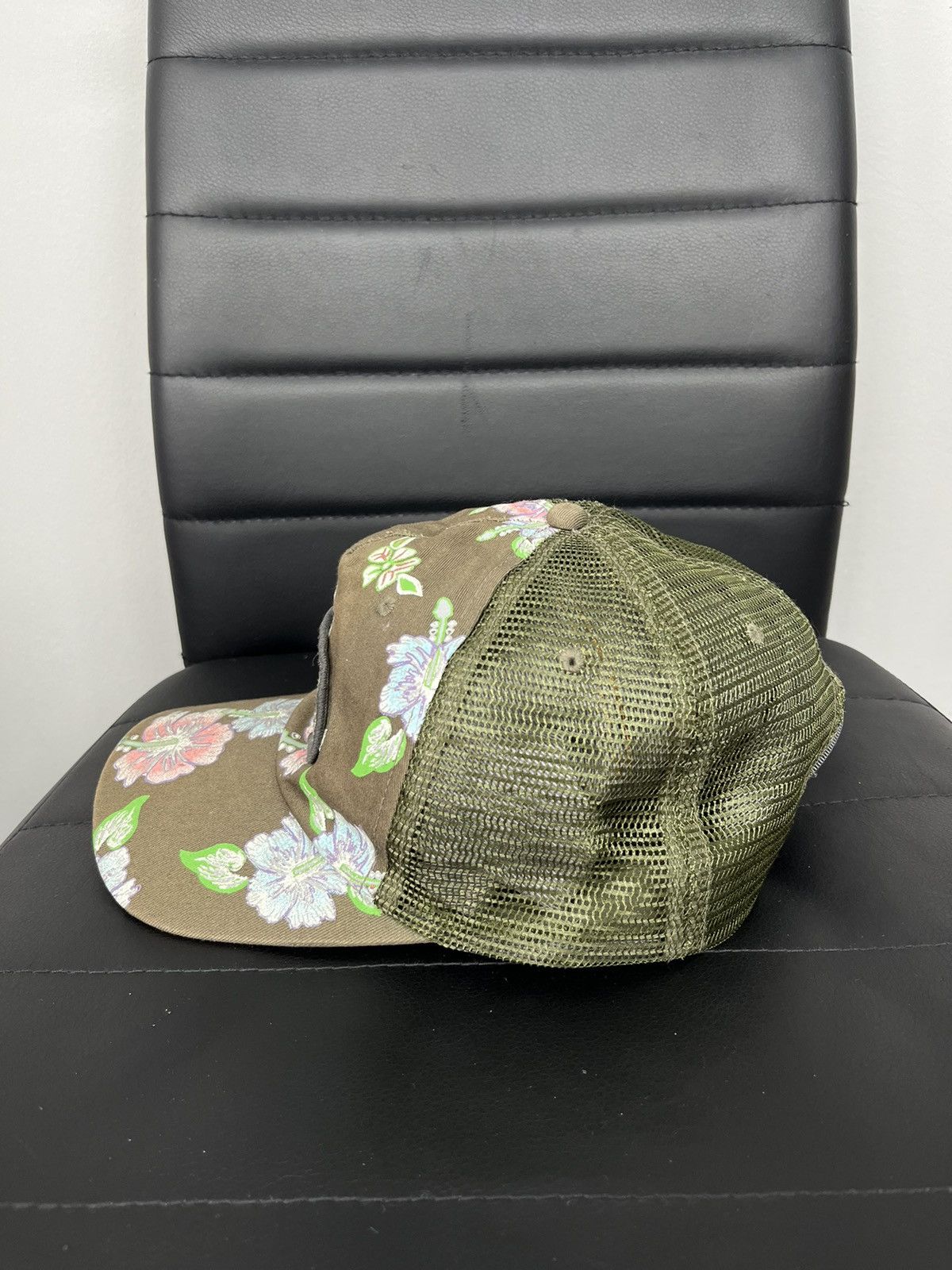 Vintage × Von Dutch Von Dutch Cap Hat Floral Trucker Classic Logo Size ONE SIZE - 4 Thumbnail