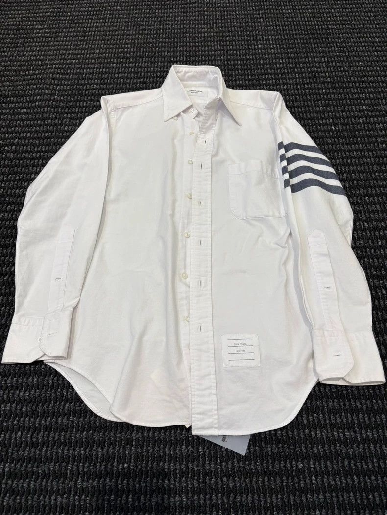 Thom Browne Turned-in long-sleeved shirts