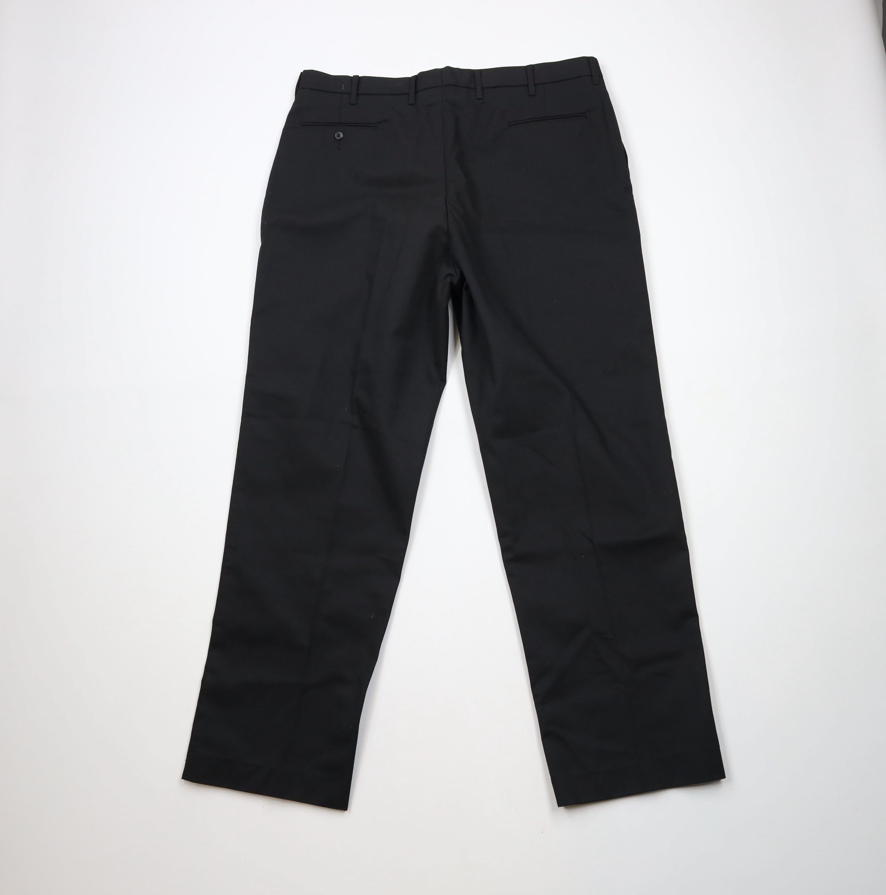 Vintage Vintage 90s Streetwear Wide Leg Chino Pants Trousers Black Size US 38 / EU 54 - 7 Thumbnail
