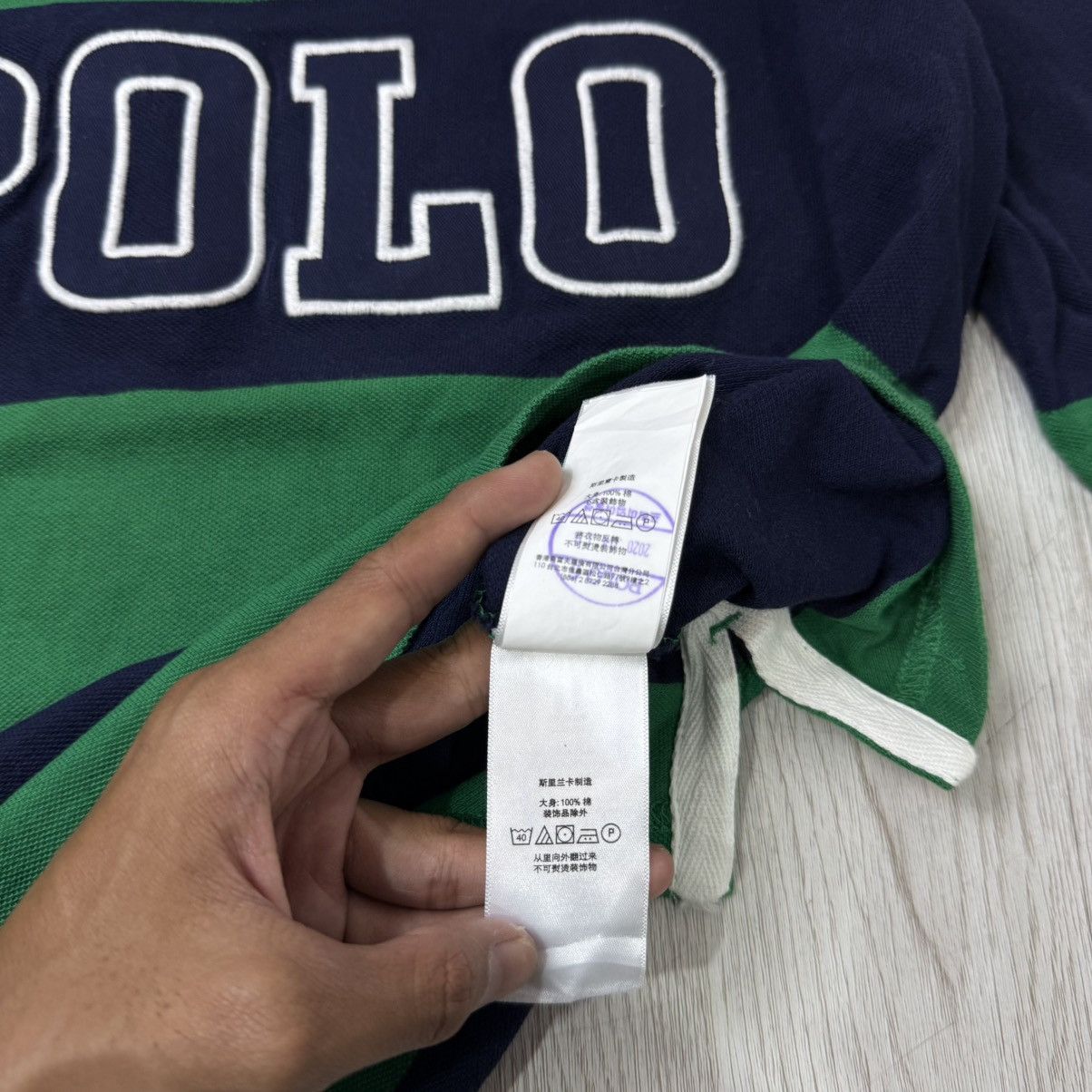 Polo Ralph Lauren POLO RALPH LAUREN Rugby poloshirt stripe Size US L / EU 52-54 / 3 - 6 Thumbnail
