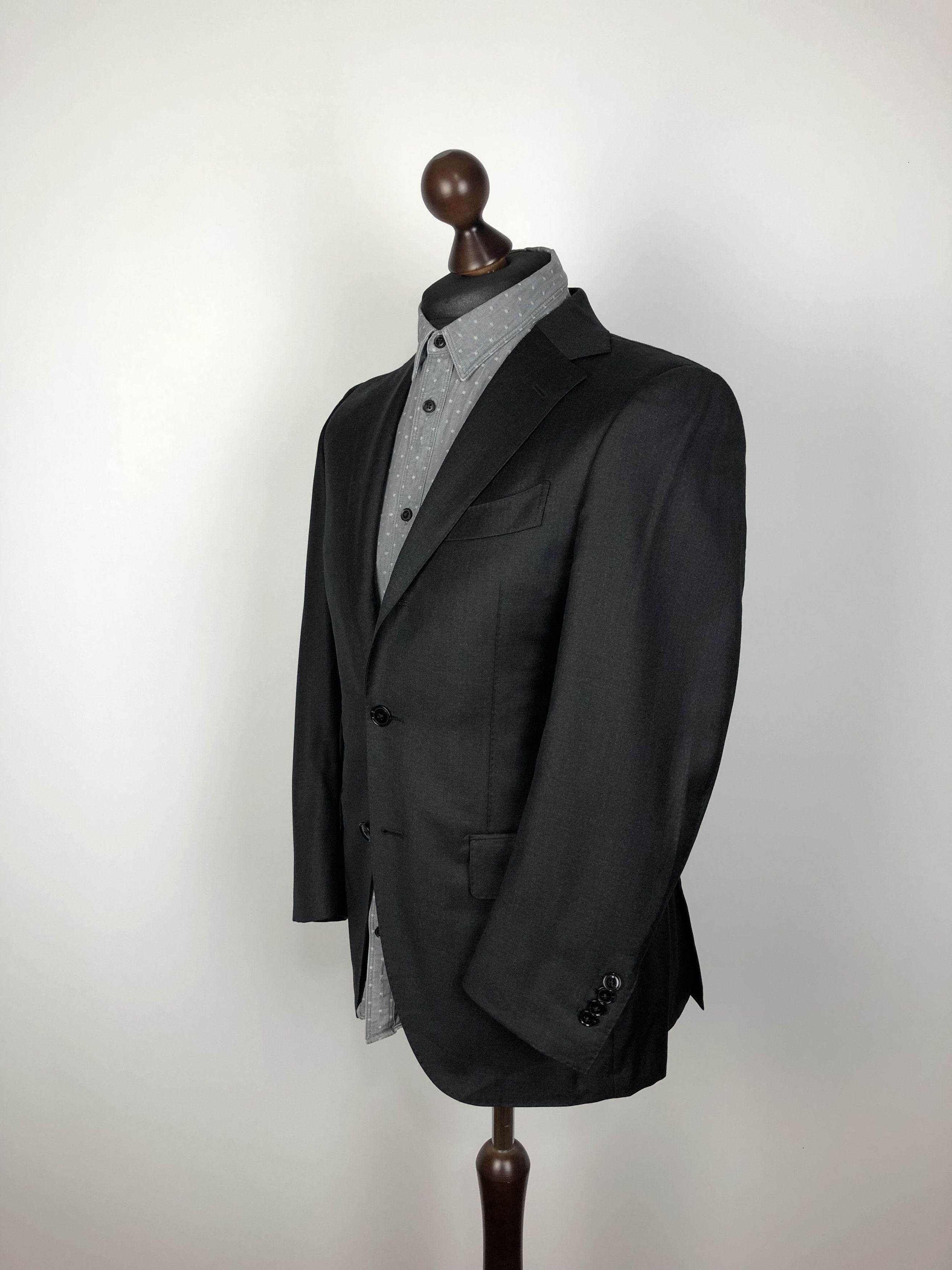 Suitsupply Suitsupply Blazer Jacket La Spalla Wool Gray size 46 Size 46R - 1 Thumbnail